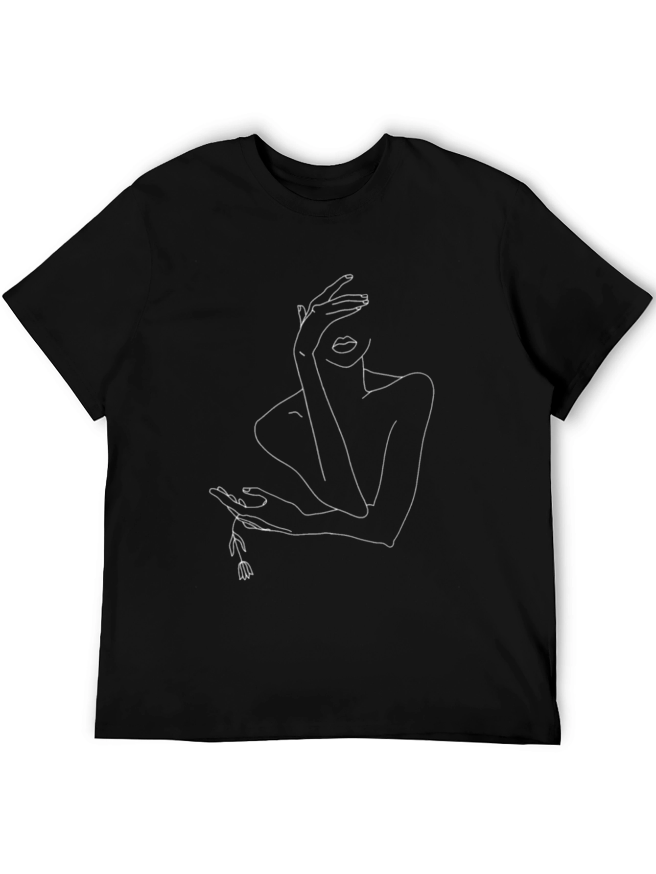 Line Art Womans Graphic Tee