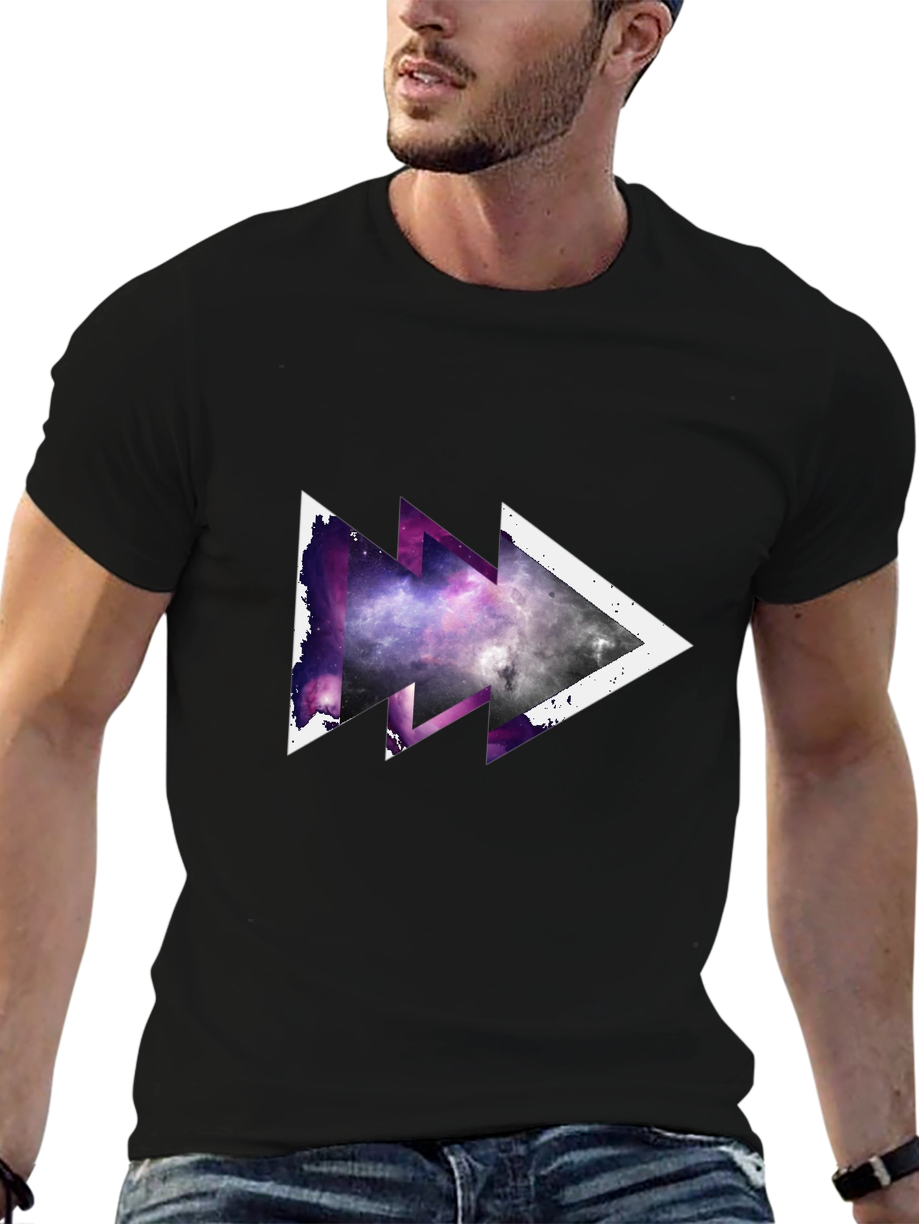 Forward Galaxy Graphic T-Shirt - Stylish Design