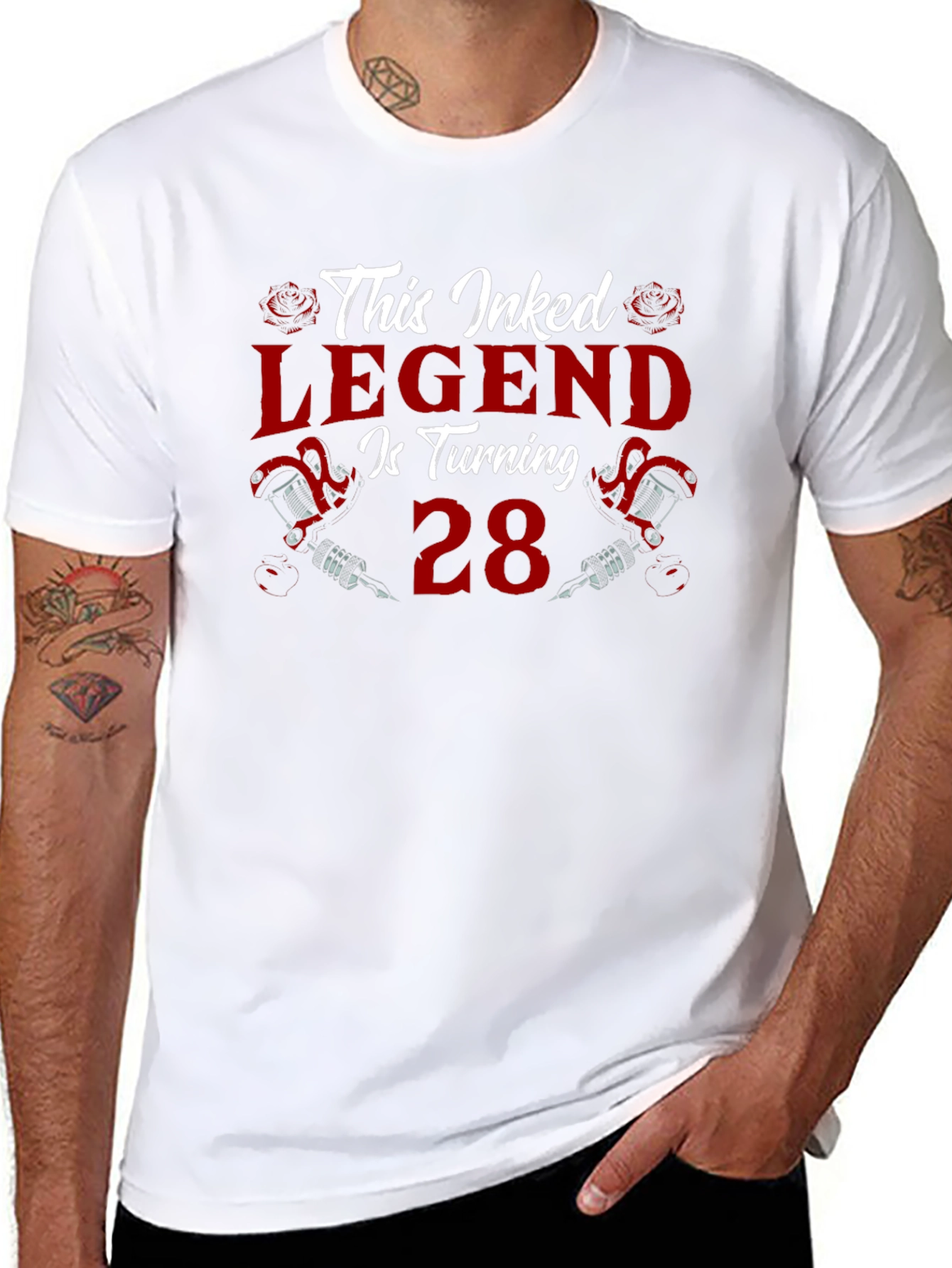 Inked Legend Turning 28 T-Shirt