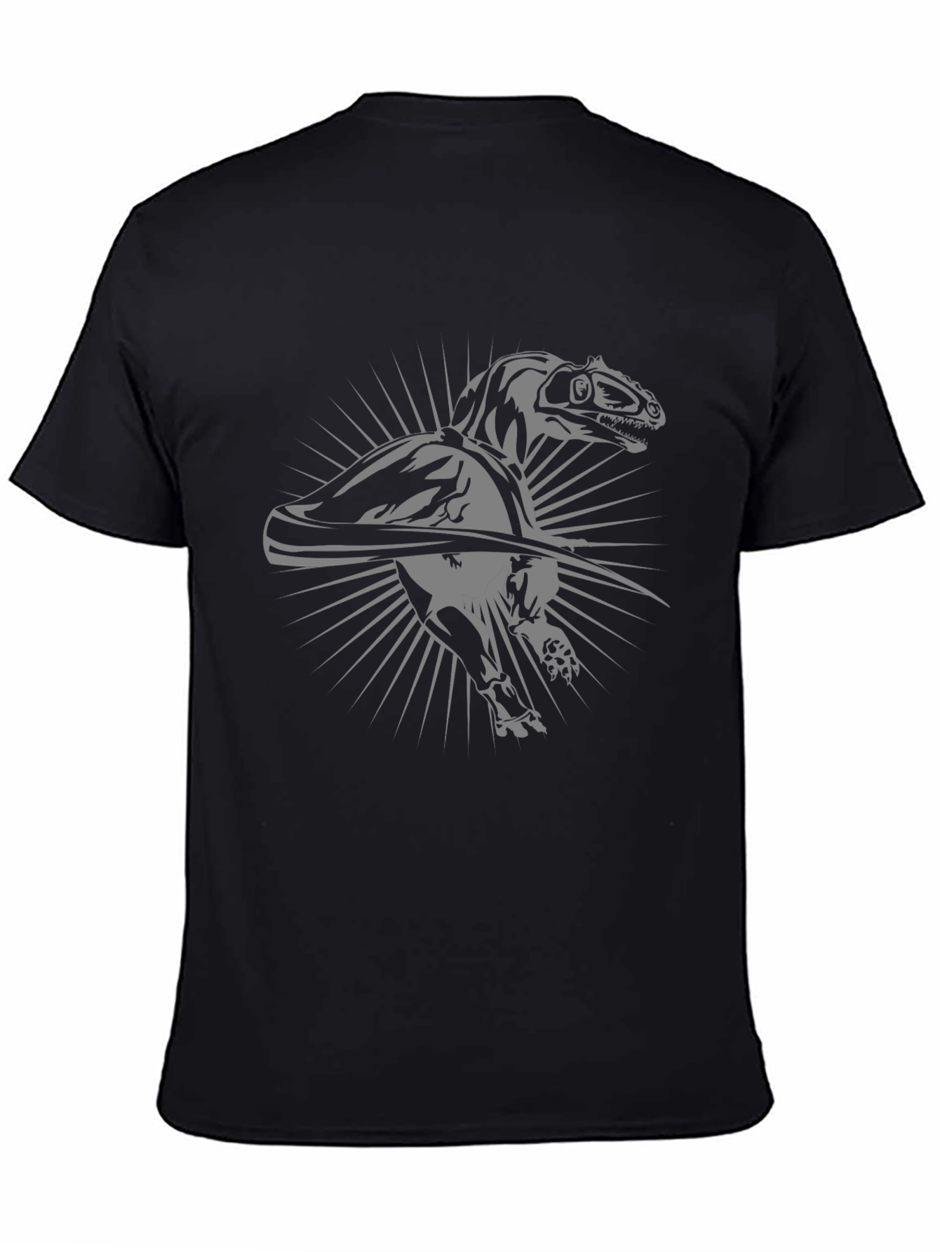 Dinosaur Graphic T-Shirt - Black Dino Tee
