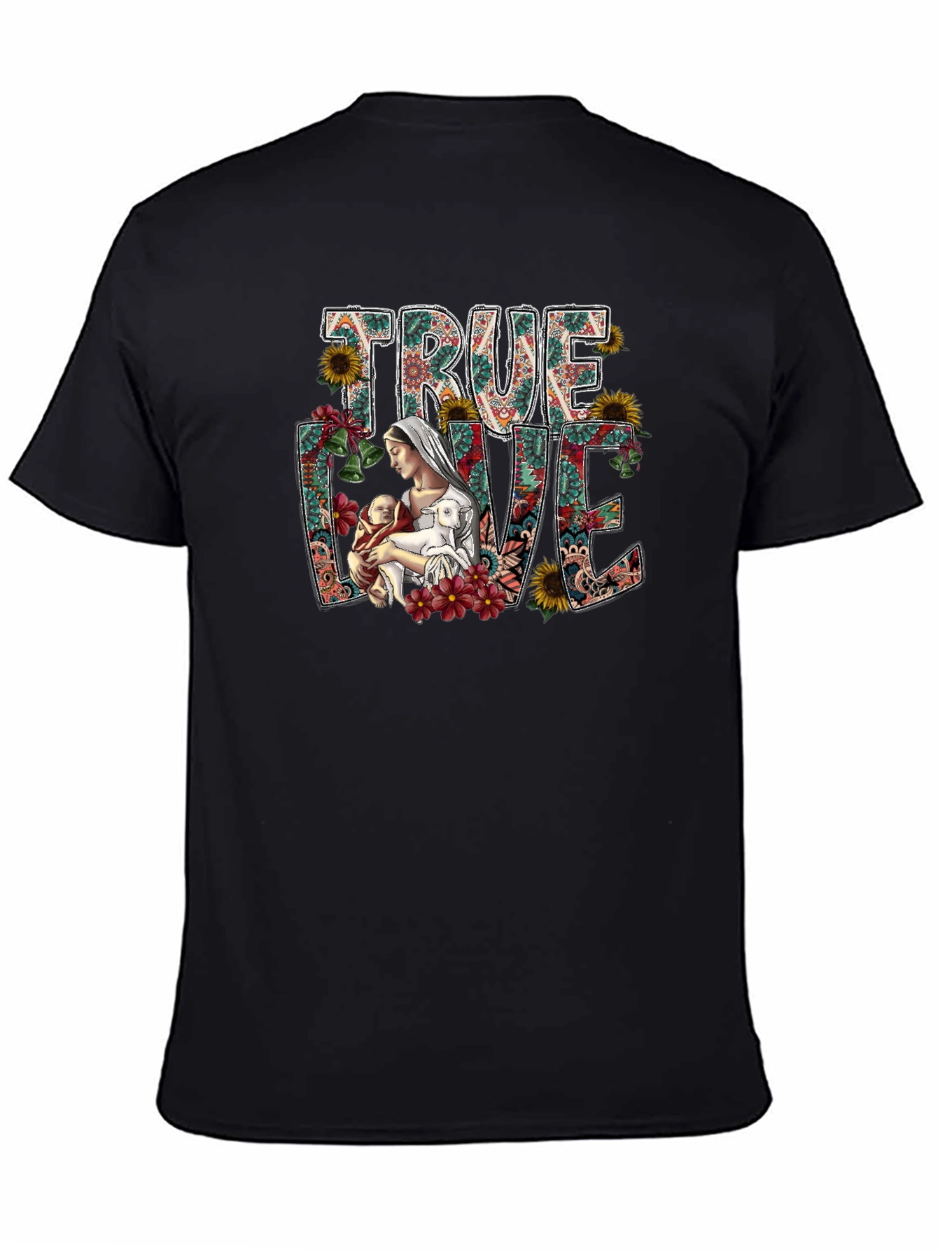 True Love Floral Graphic Tee
