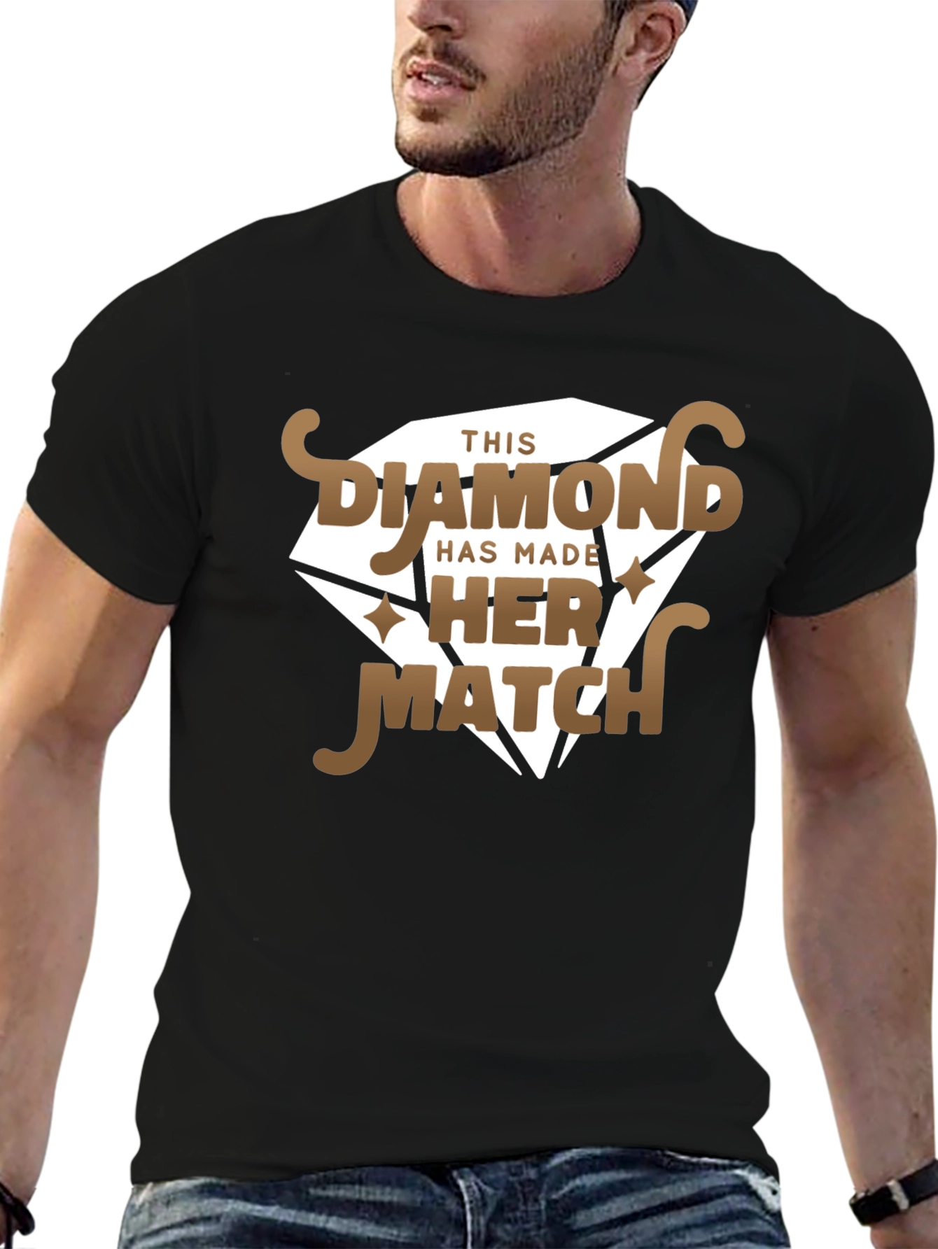 Diamond Made Her Match Graphic Tee