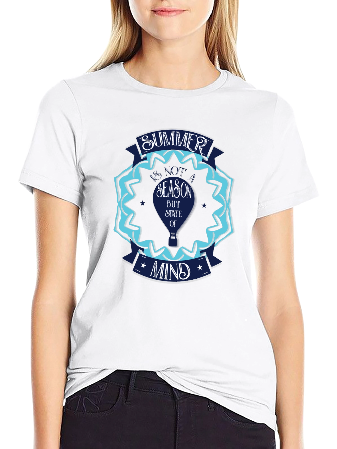 Summer Season State of Mind Graphic Tee
