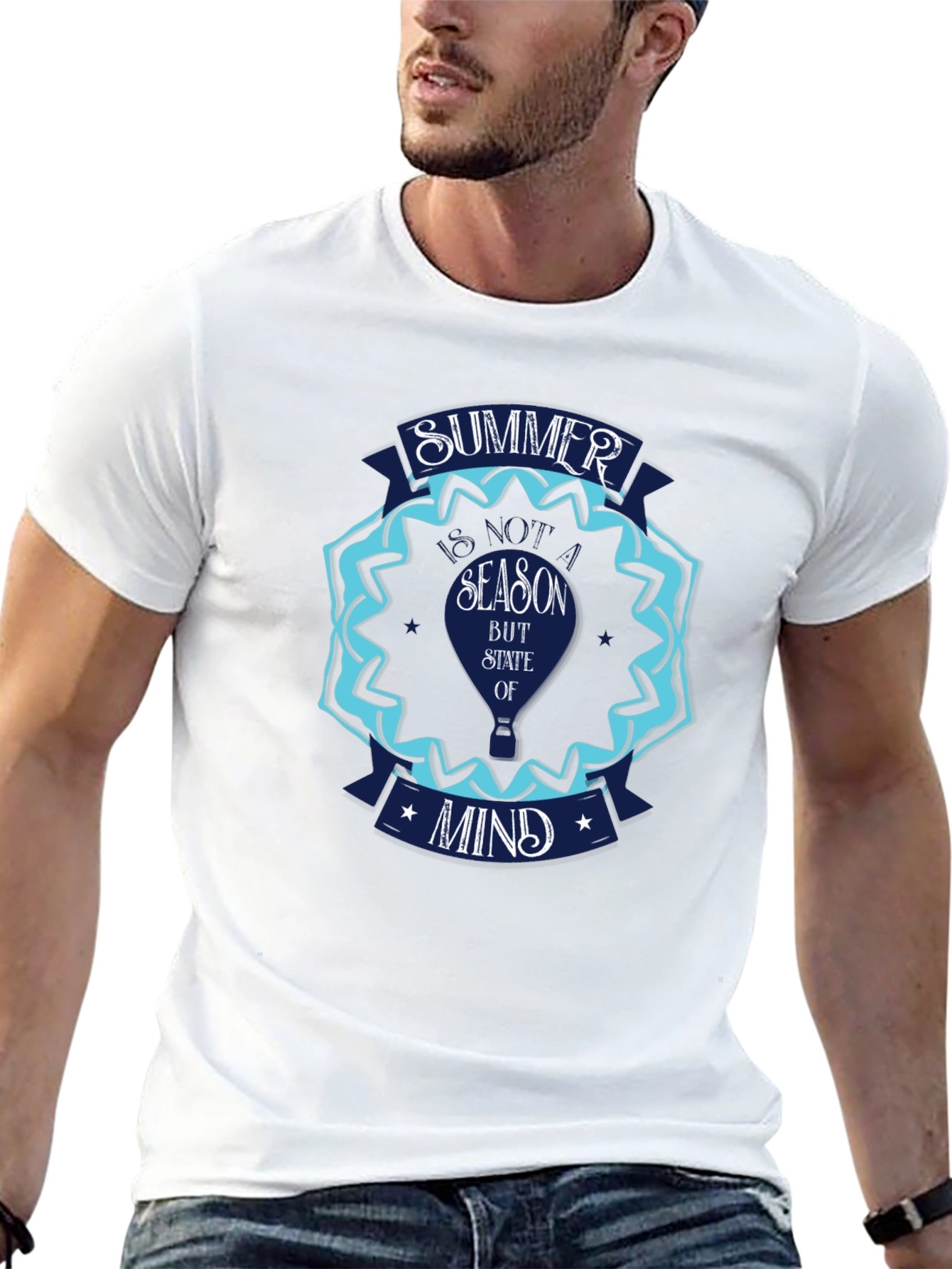 Summer Season State of Mind Graphic Tee