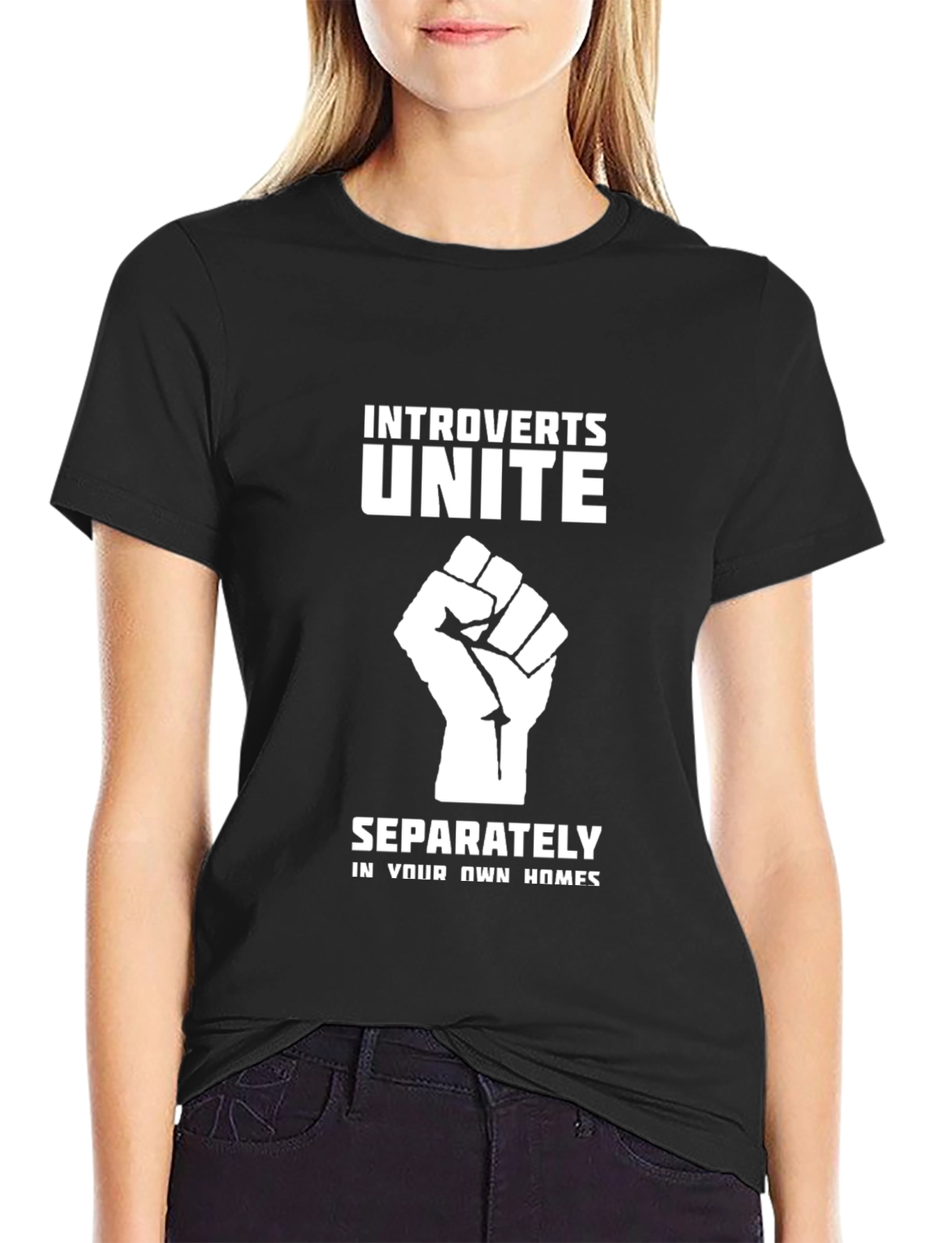 Introverts Unite Separately T-Shirt