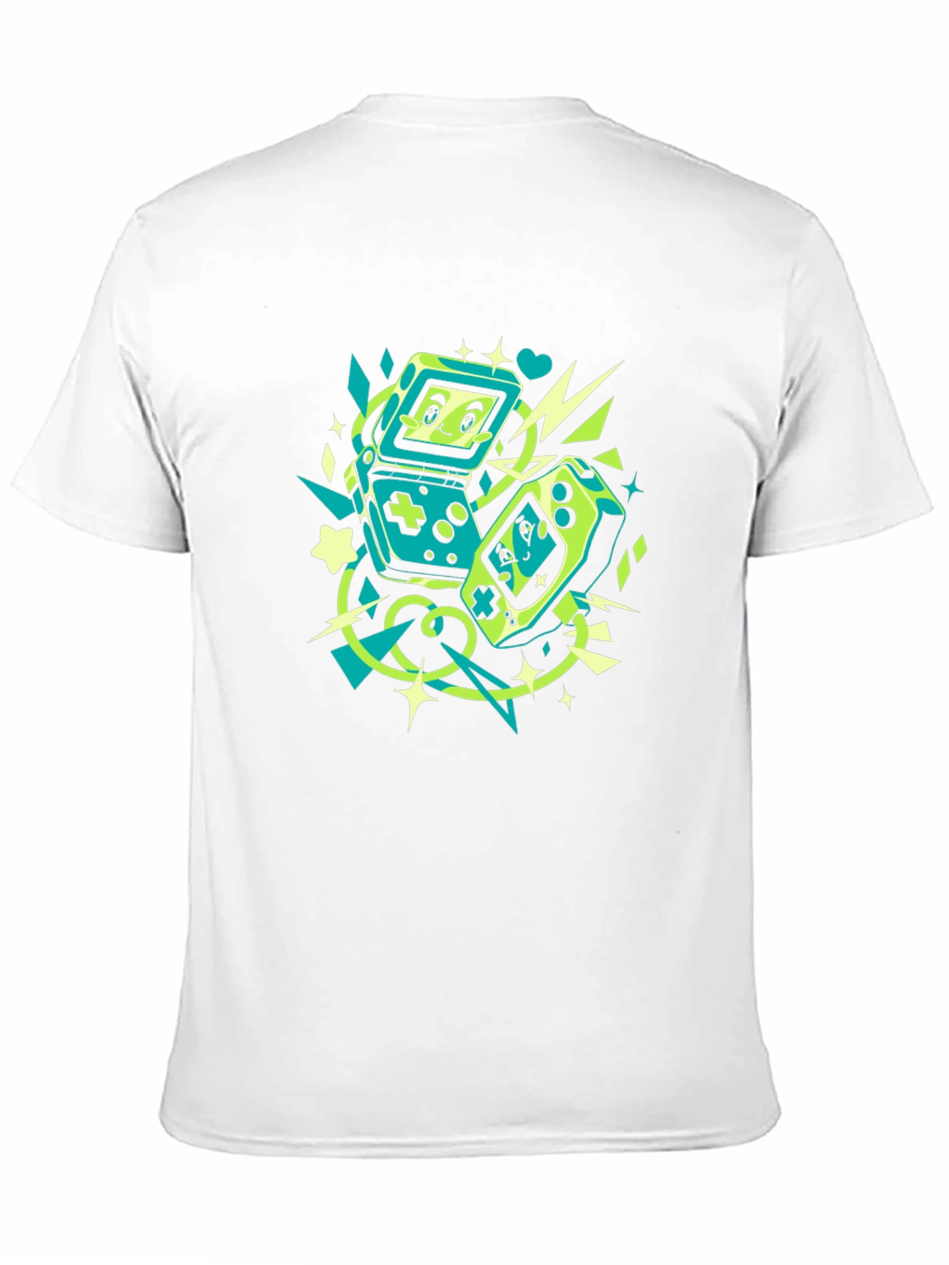 Retro Gaming Black T-Shirt