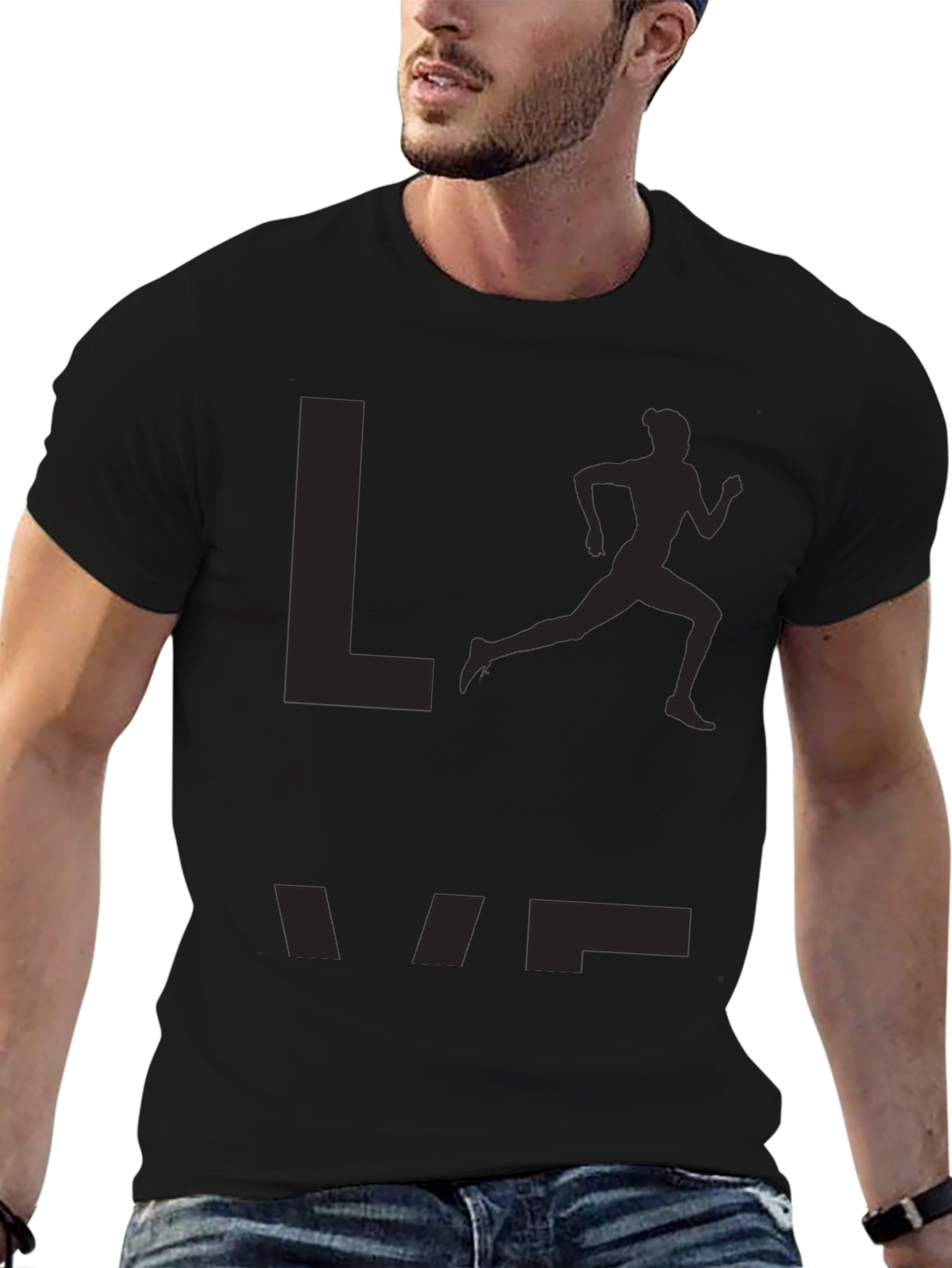 Love Running Graphic T-Shirt