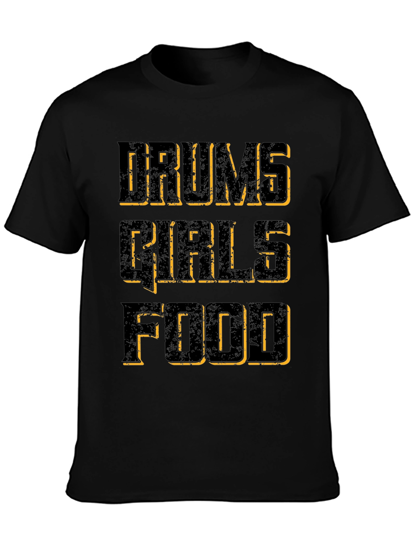 Drums Girls Food Graphic Tee