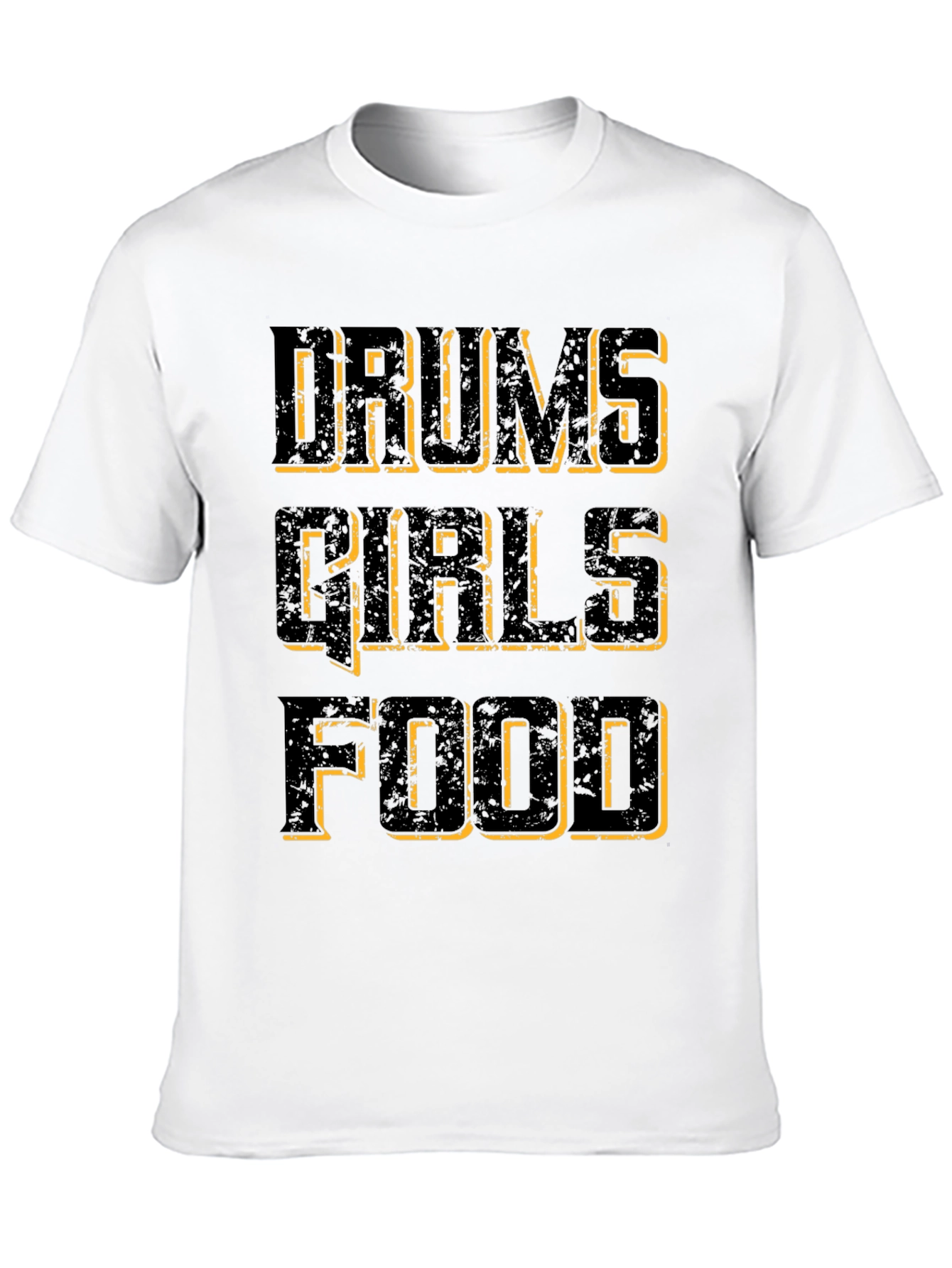 Drums Girls Food Graphic Tee