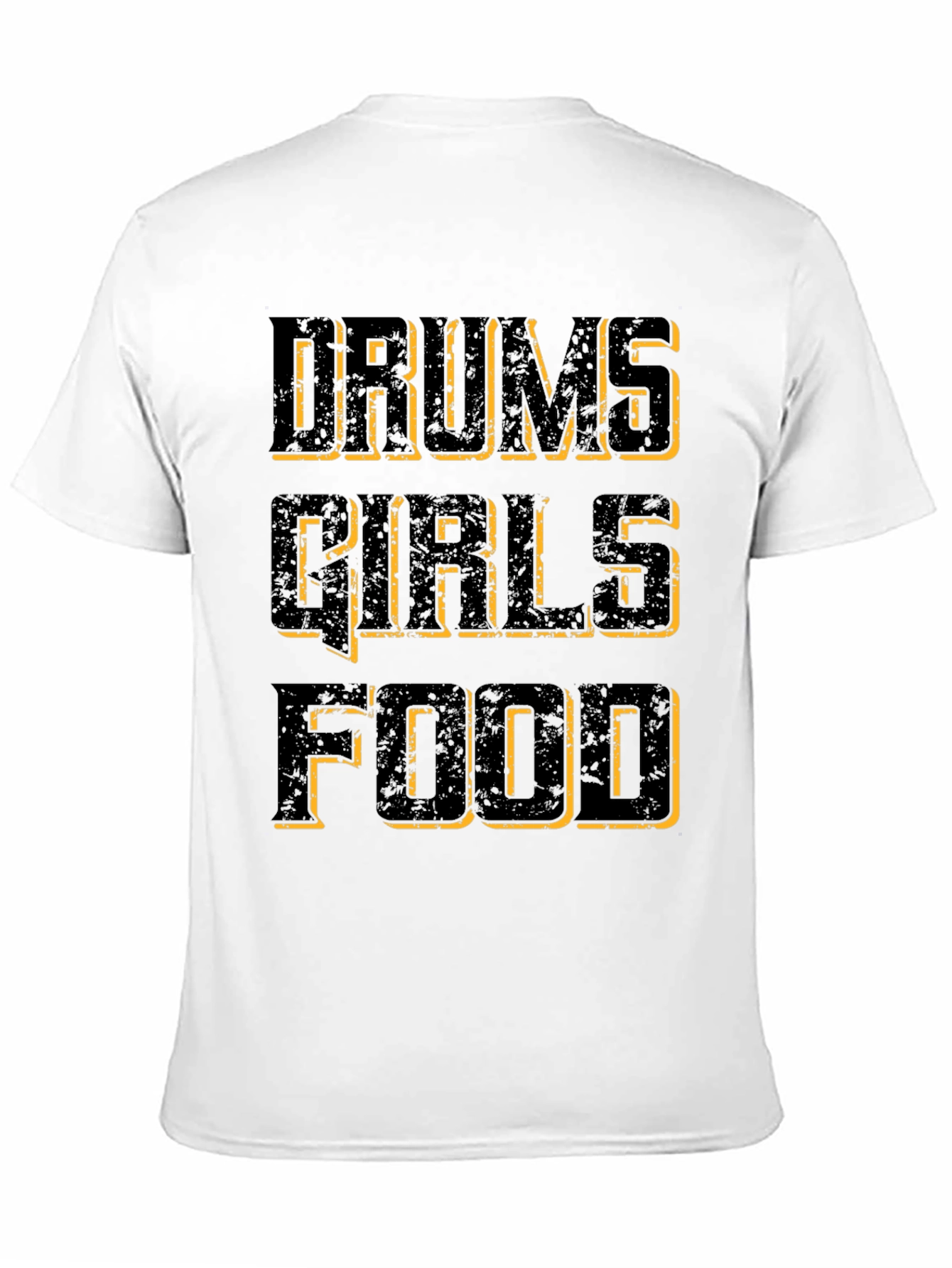 Drums Girls Food Graphic Tee