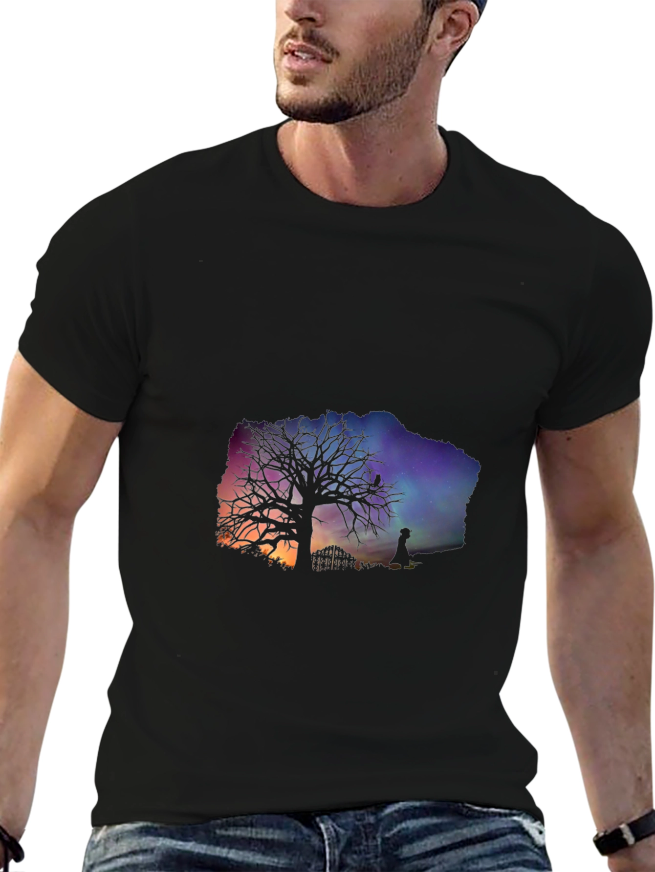 Silhouette Tree Graphic Tee