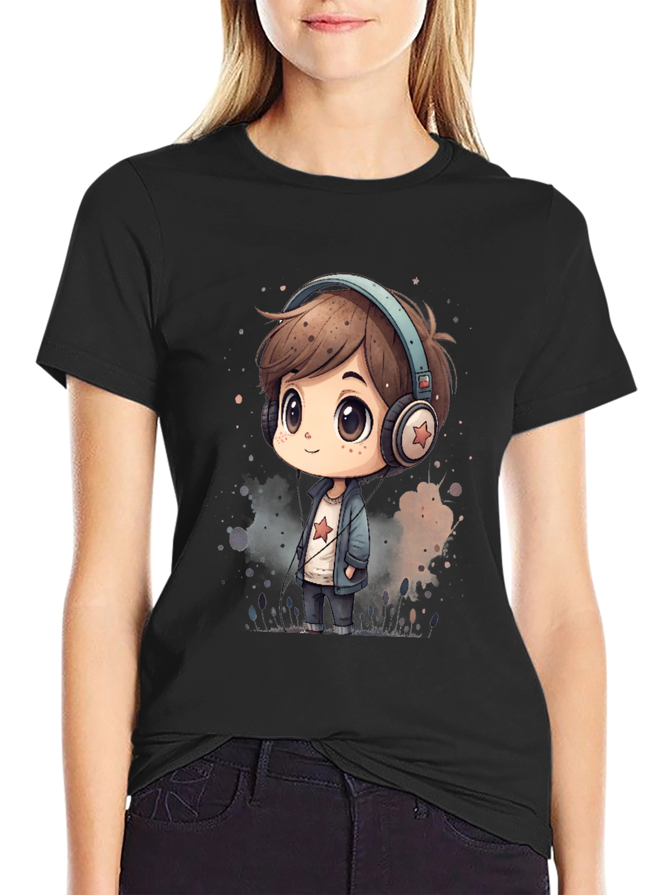 Cartoon Boy T-Shirt - Cool Graphic Tee