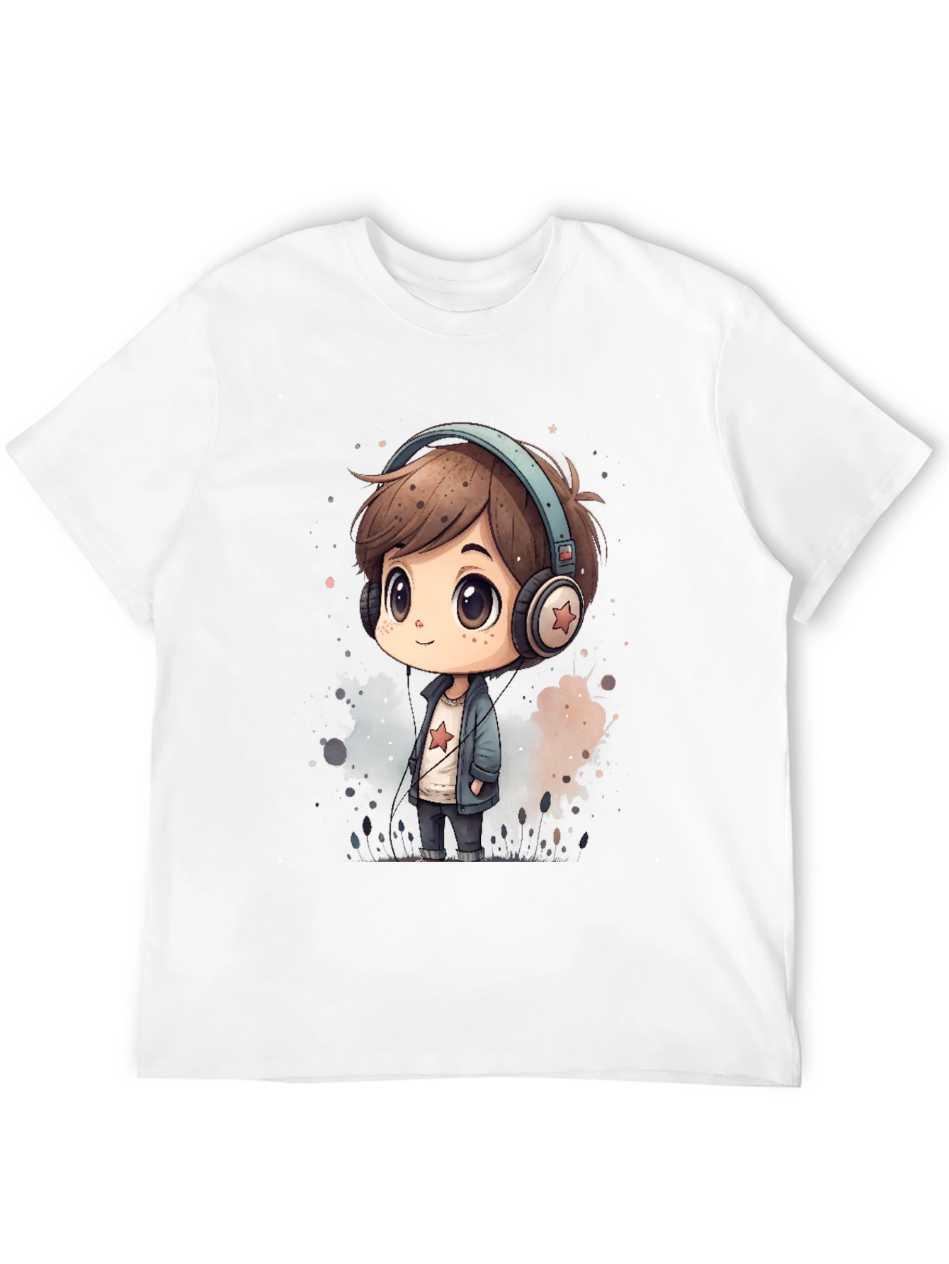 Cartoon Boy T-Shirt - Cool Graphic Tee