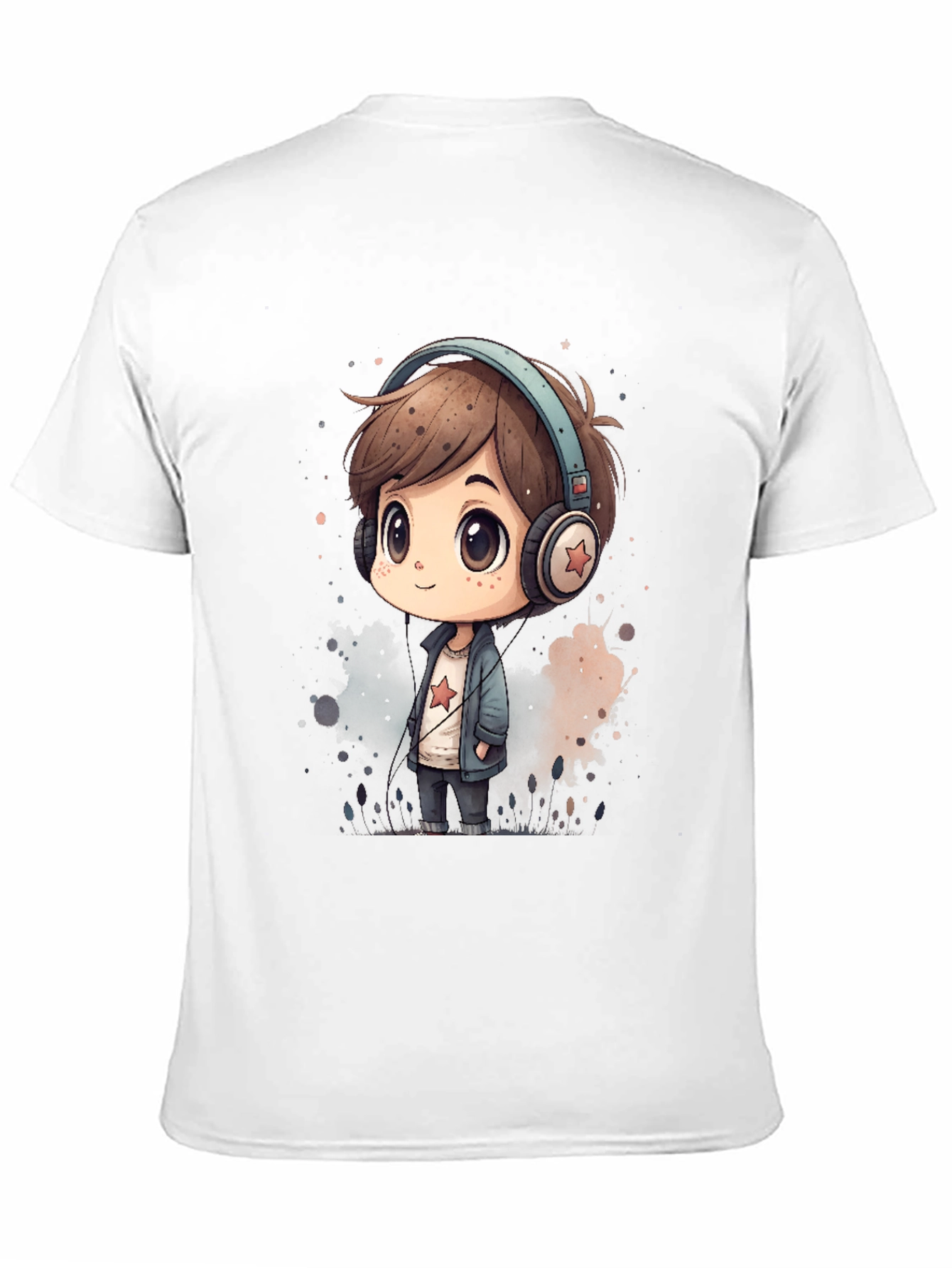 Cartoon Boy T-Shirt - Cool Graphic Tee