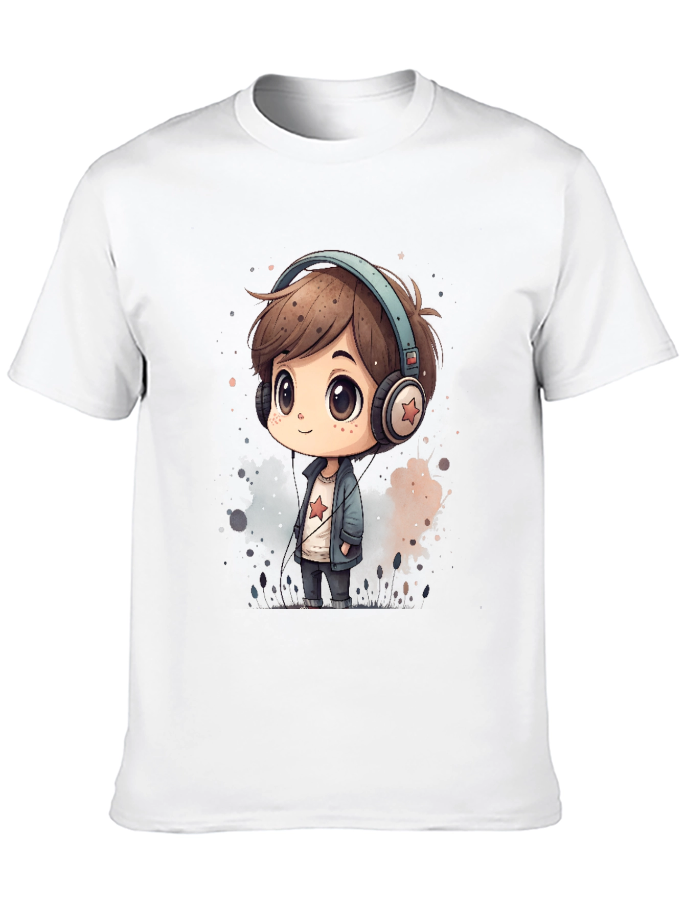 Cartoon Boy T-Shirt - Cool Graphic Tee