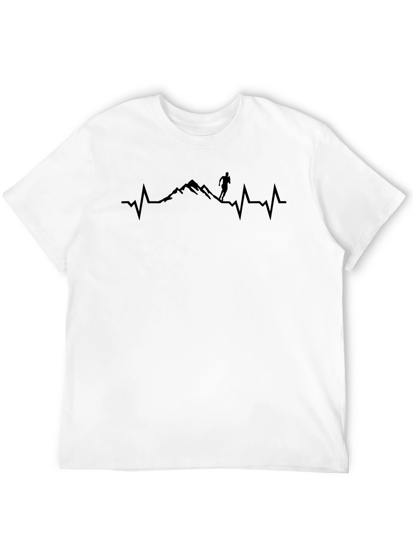 Mountain Runner Heartbeat T-Shirt