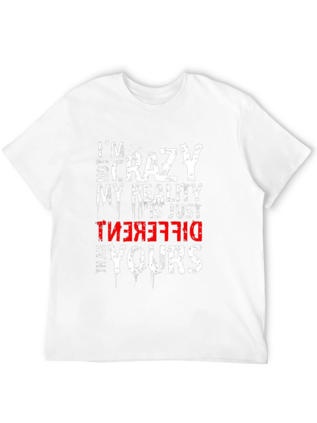 Im Not Crazy Graphic T-Shirt - Black