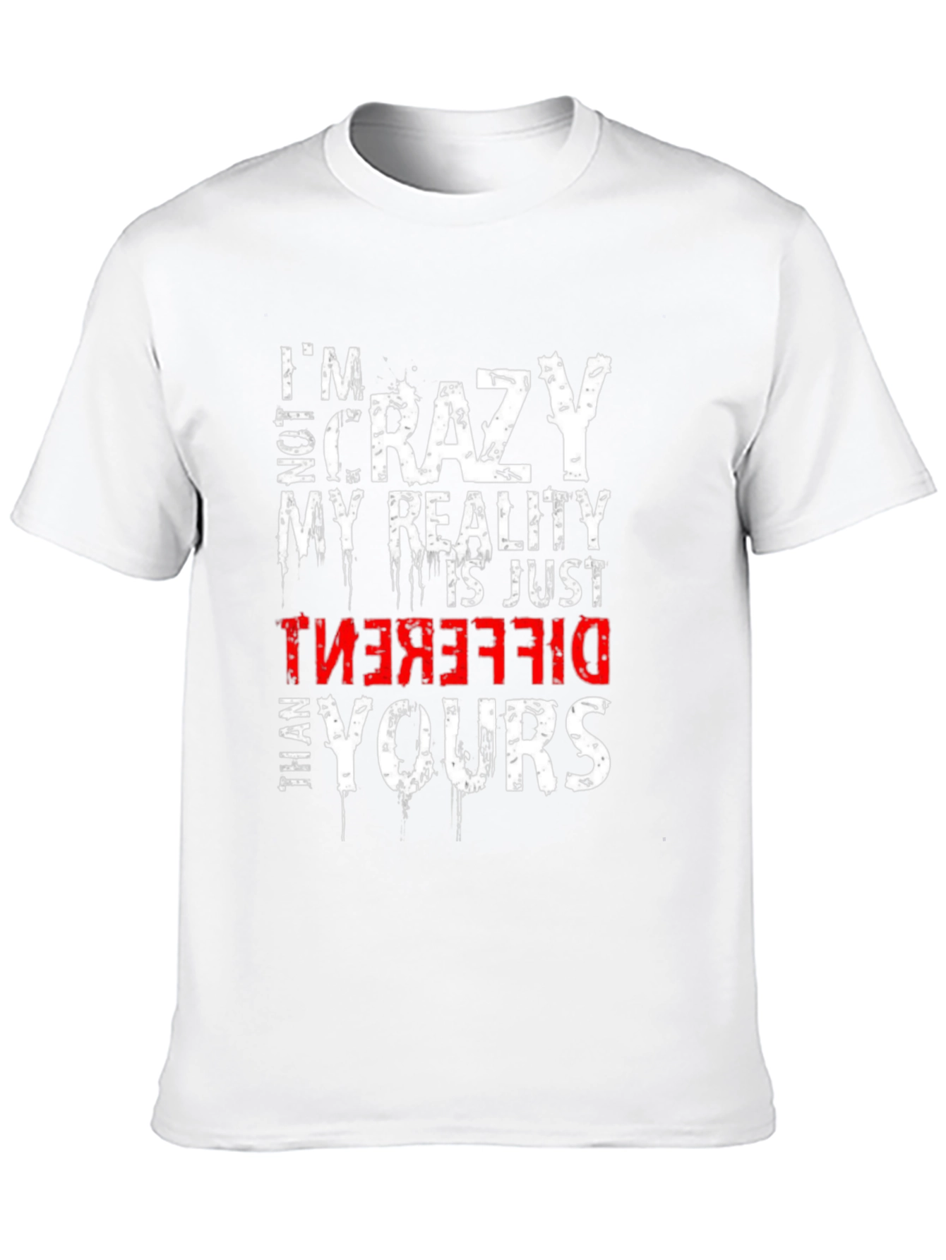 Im Not Crazy Graphic T-Shirt - Black
