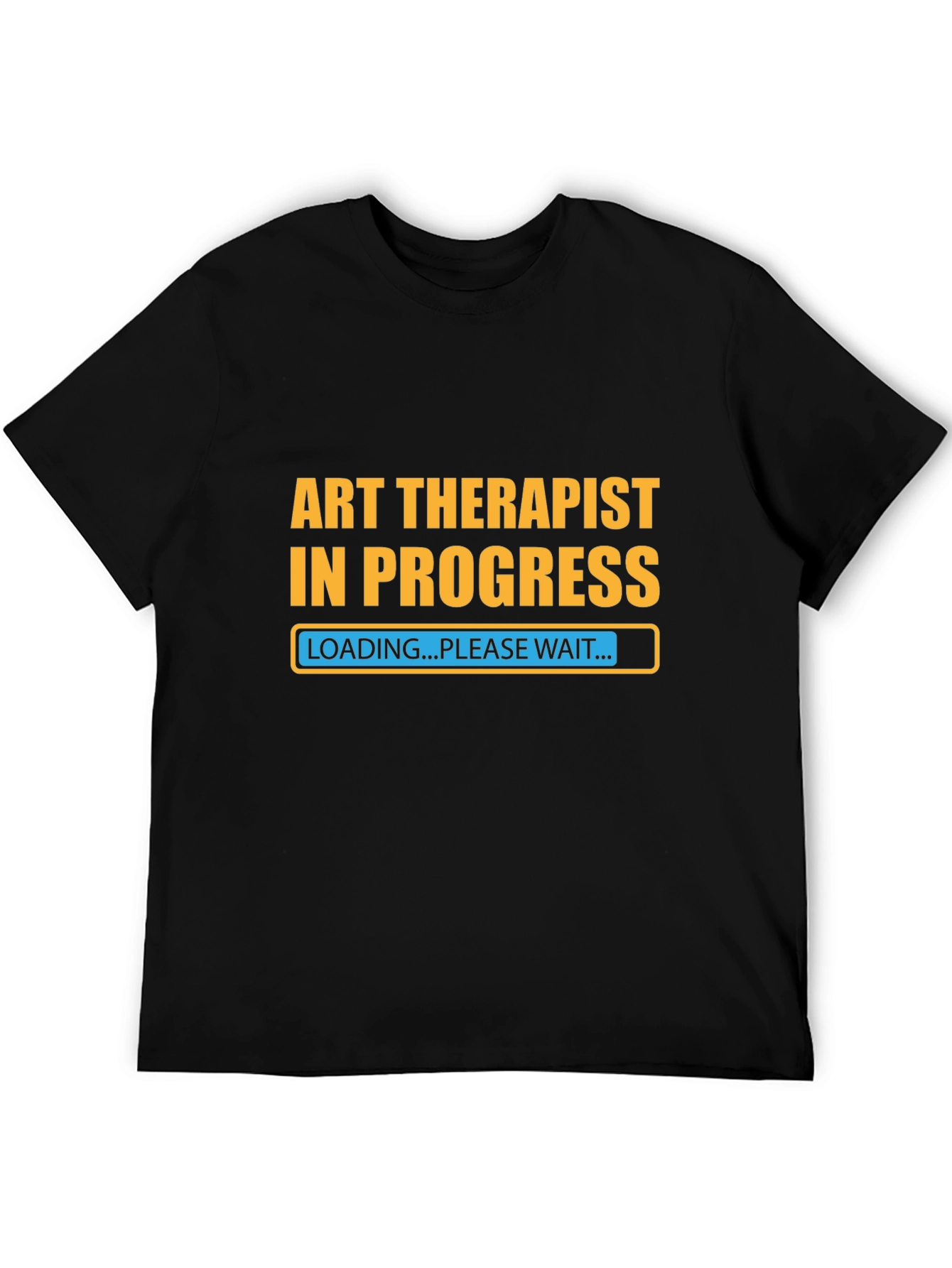 Art Therapist in Progress T-Shirt - Black