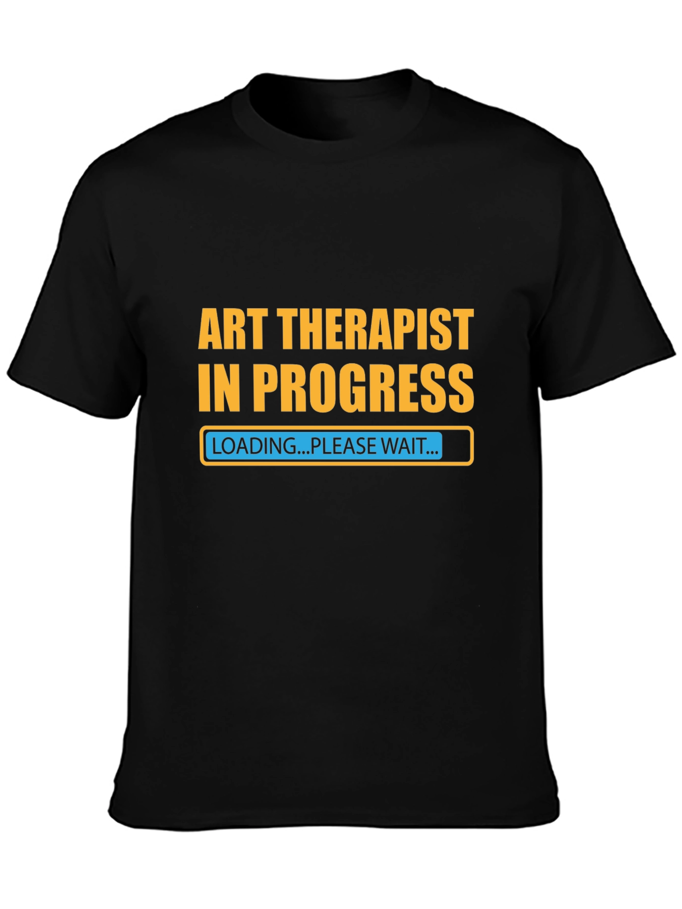 Art Therapist in Progress T-Shirt - Black