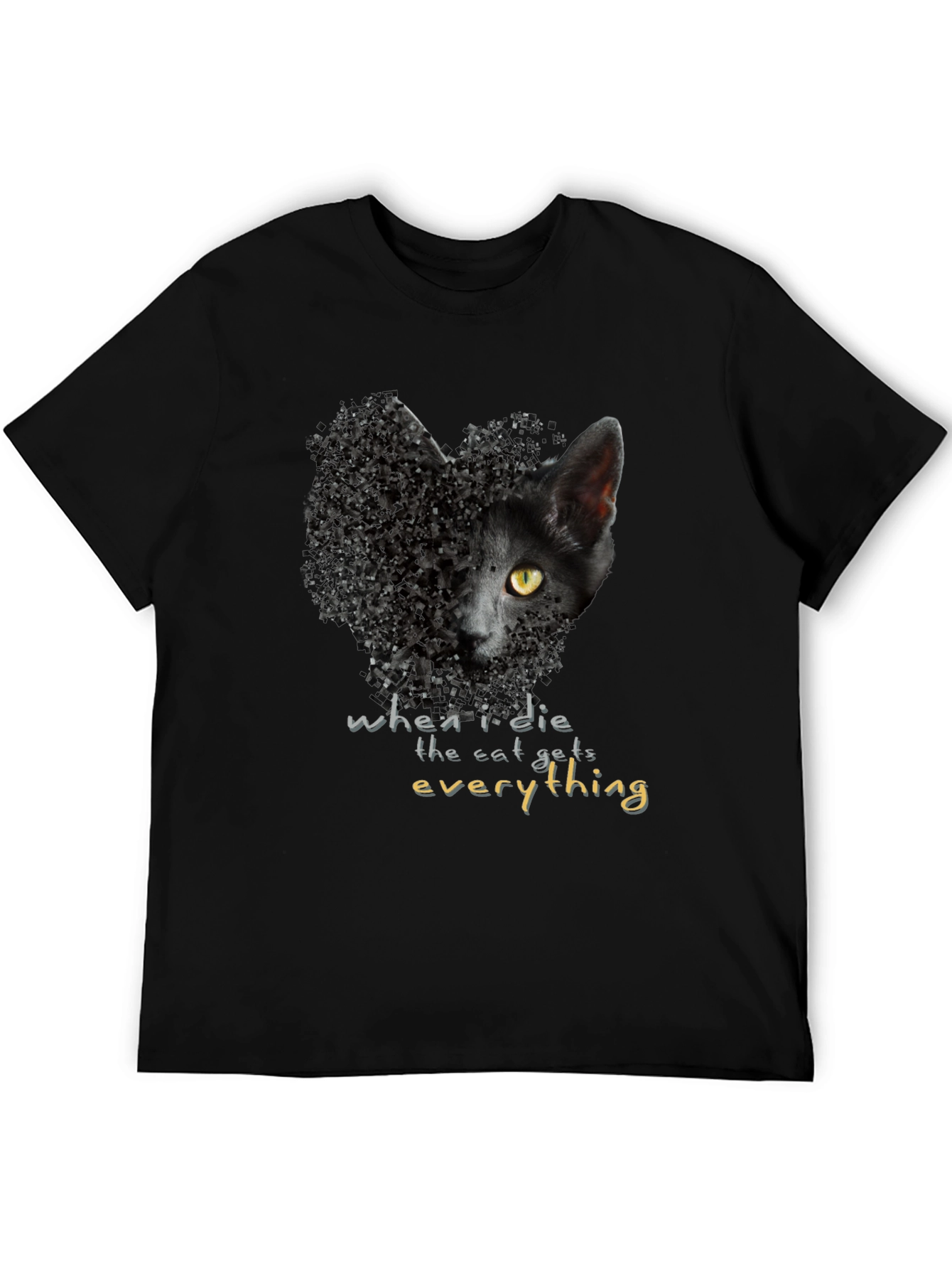 Black Cat Everything Graphic Tee