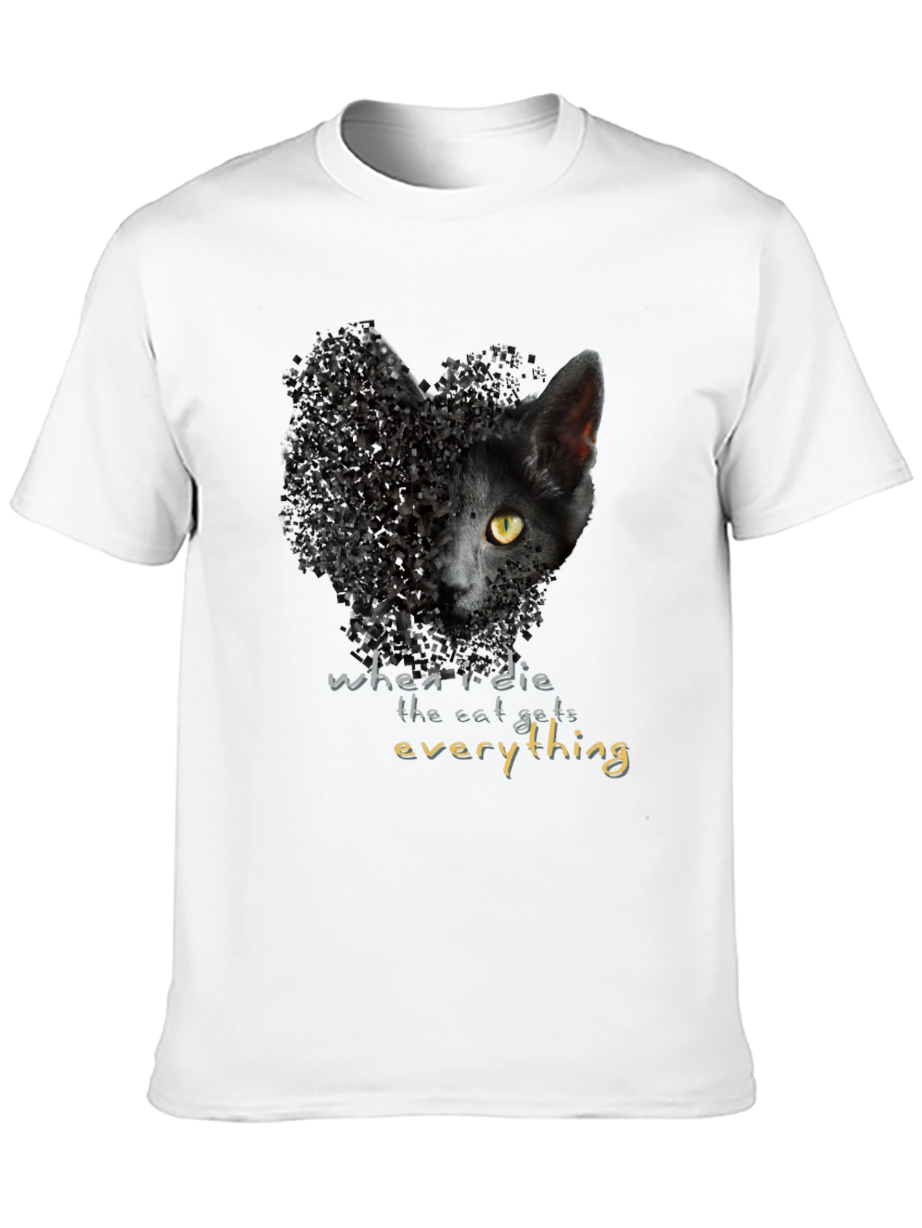 Black Cat Everything Graphic Tee