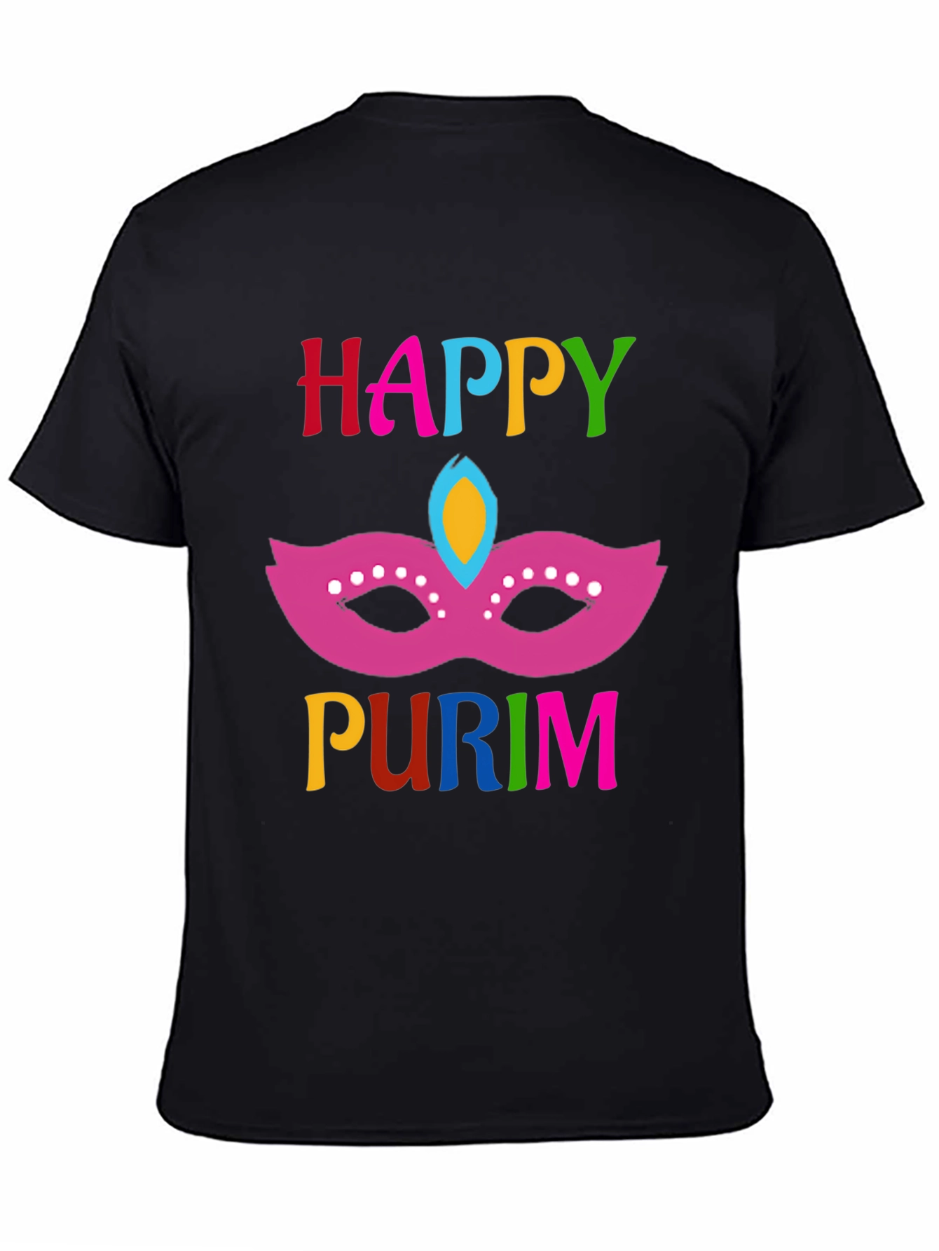 Happy Purim Mask T-Shirt