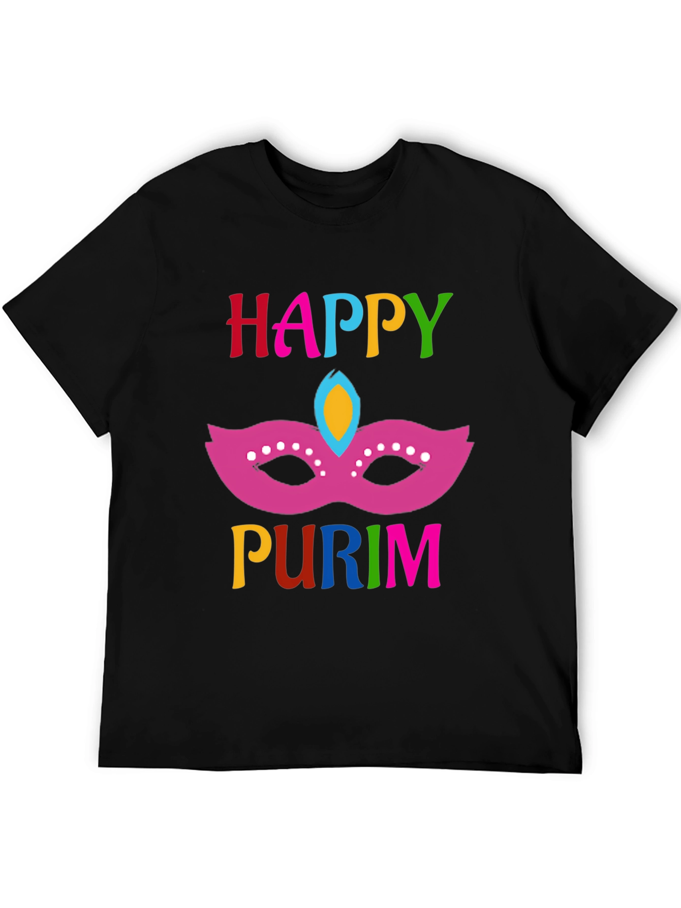Happy Purim Mask T-Shirt