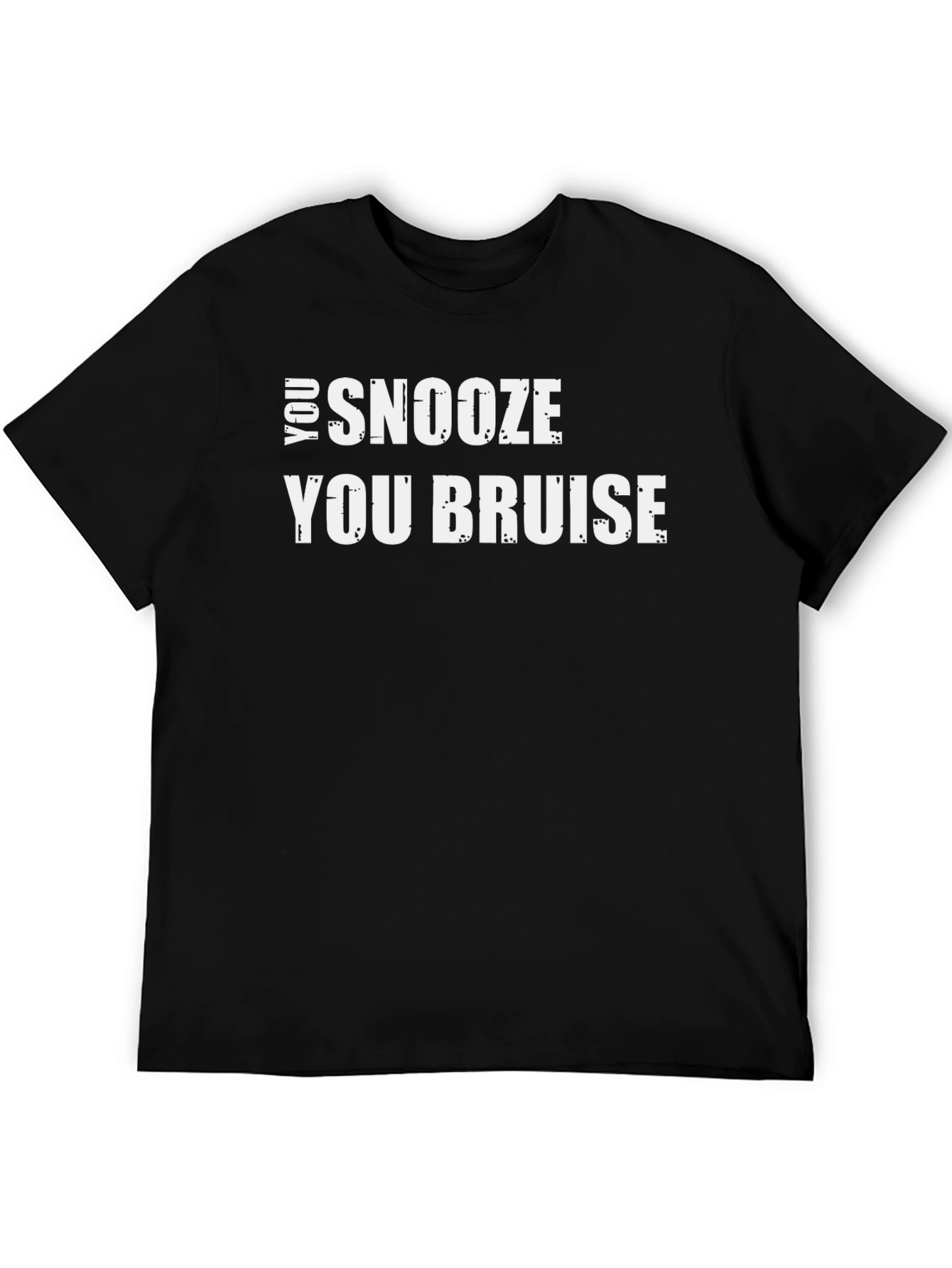 Snooze You Bruise Graphic Tee - Black