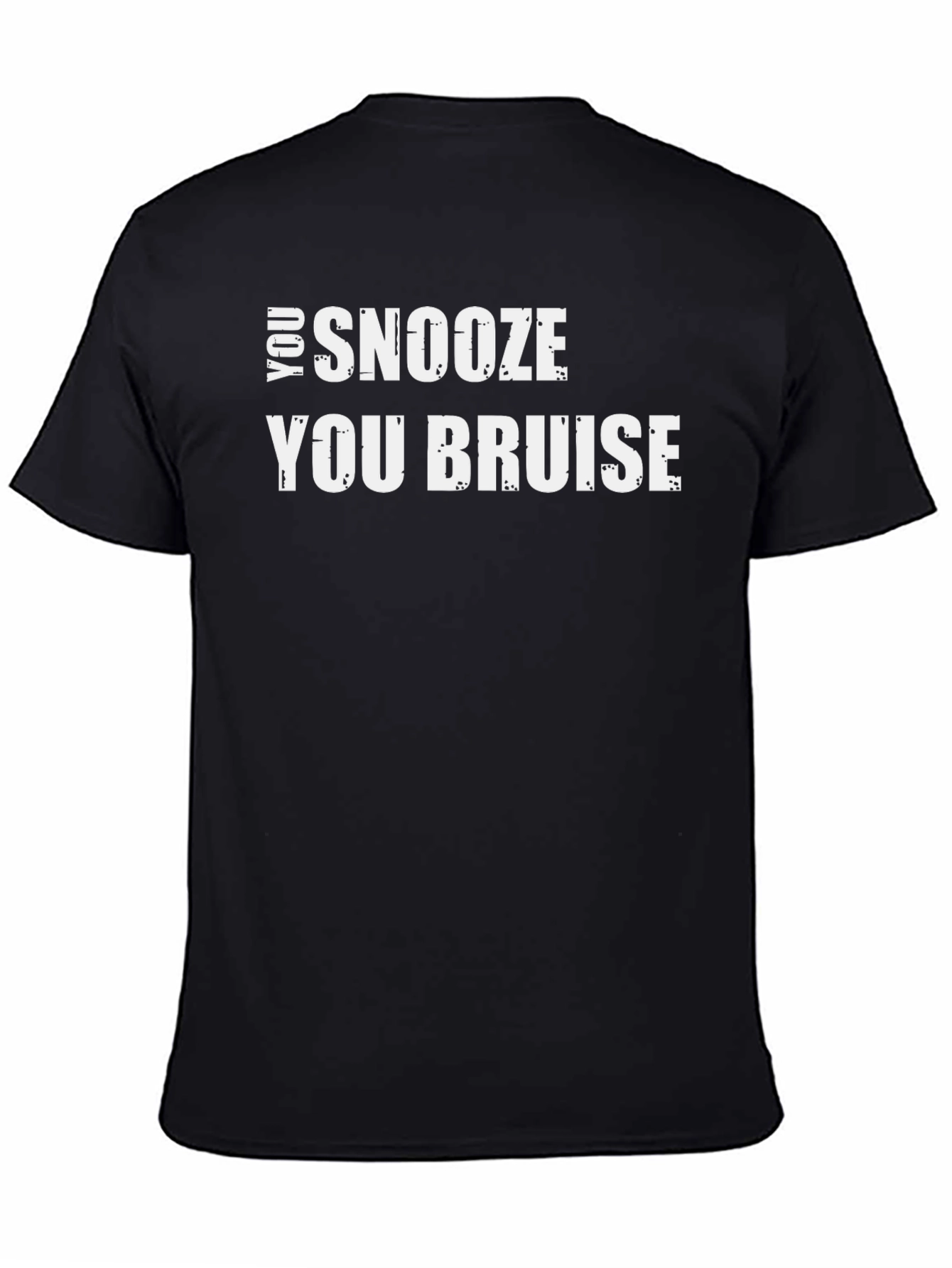 Snooze You Bruise Graphic Tee - Black