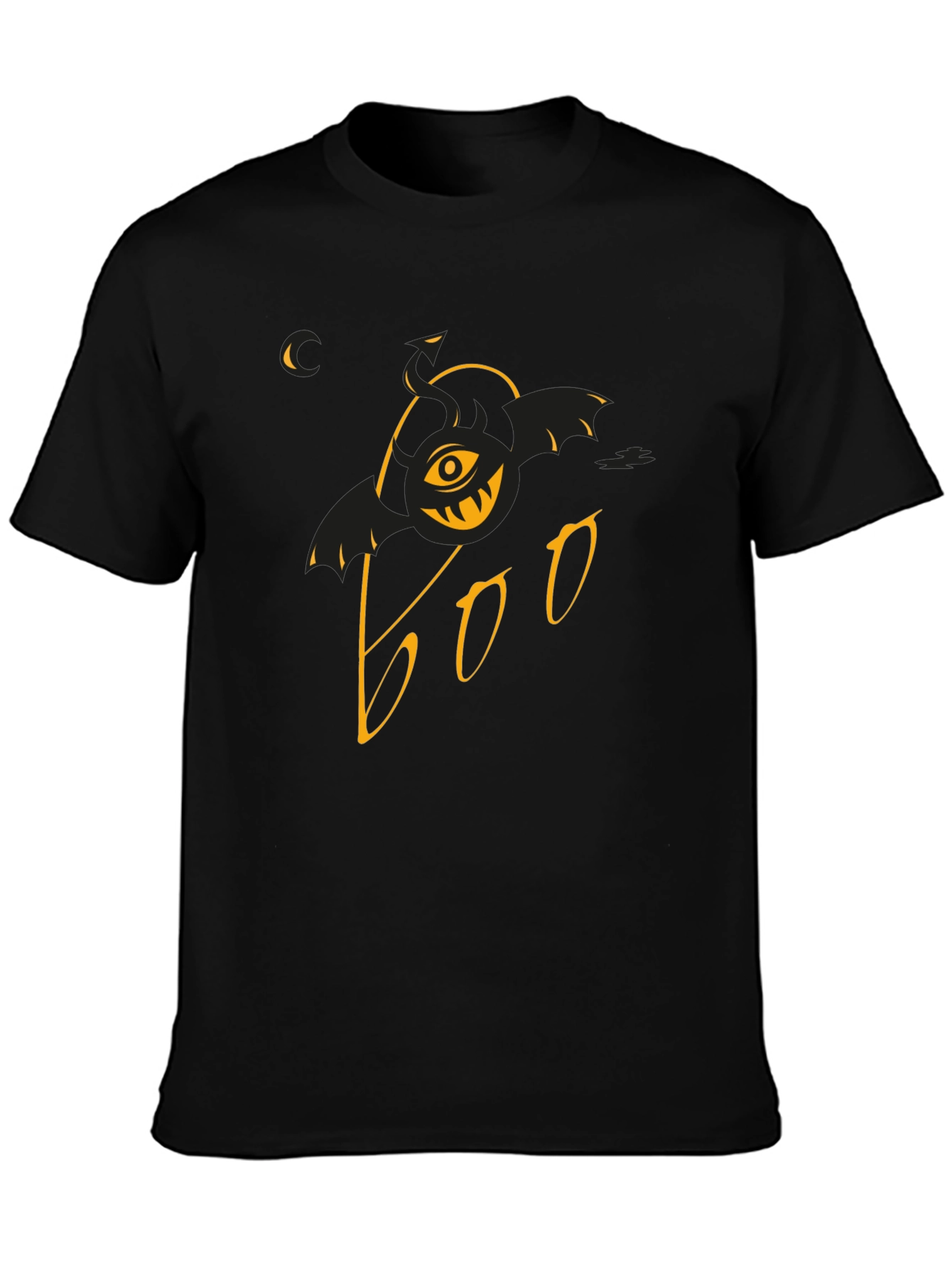 Boo Halloween Graphic Tee - Spooky & Stylish