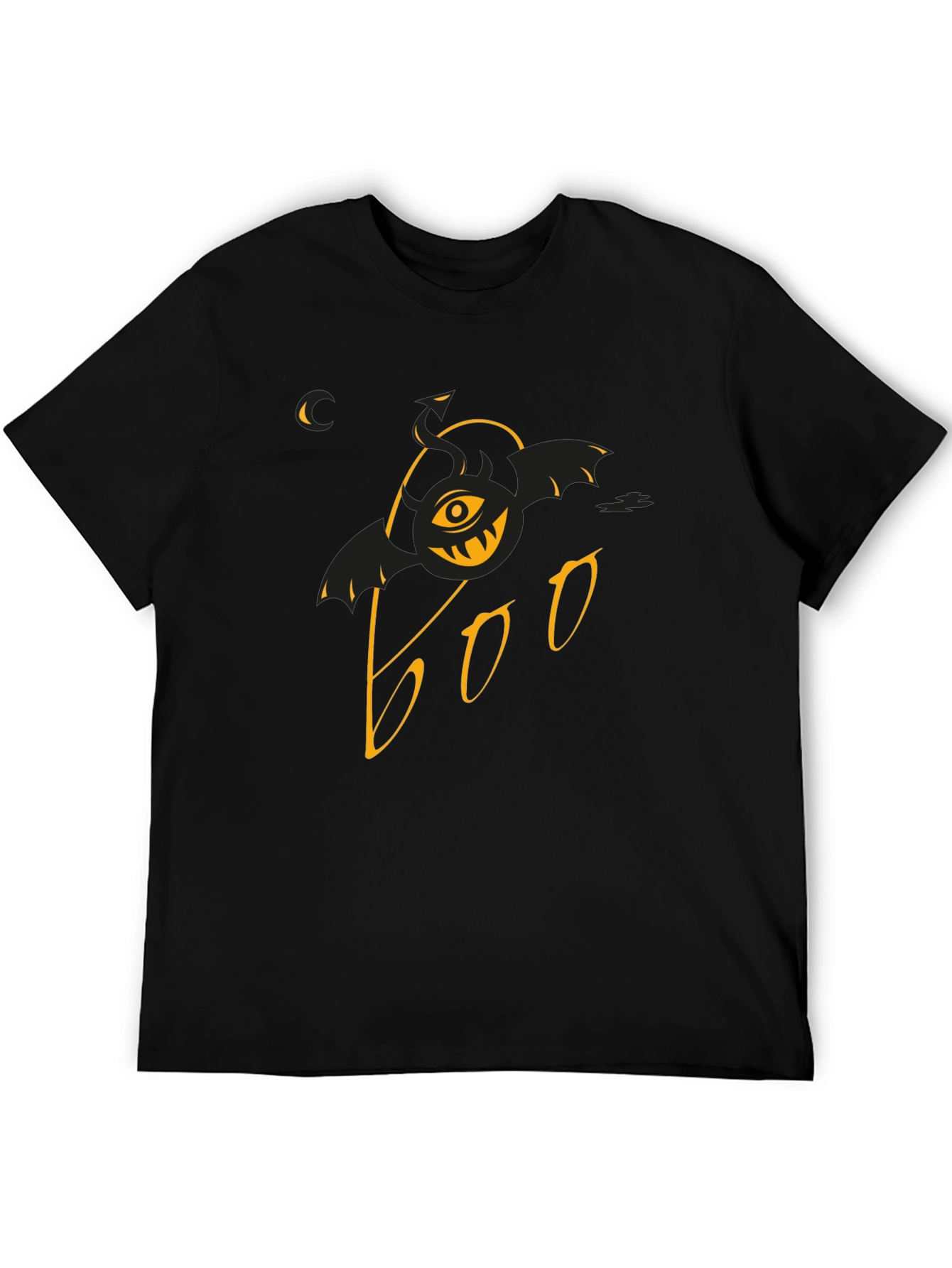 Boo Halloween Graphic Tee - Spooky & Stylish