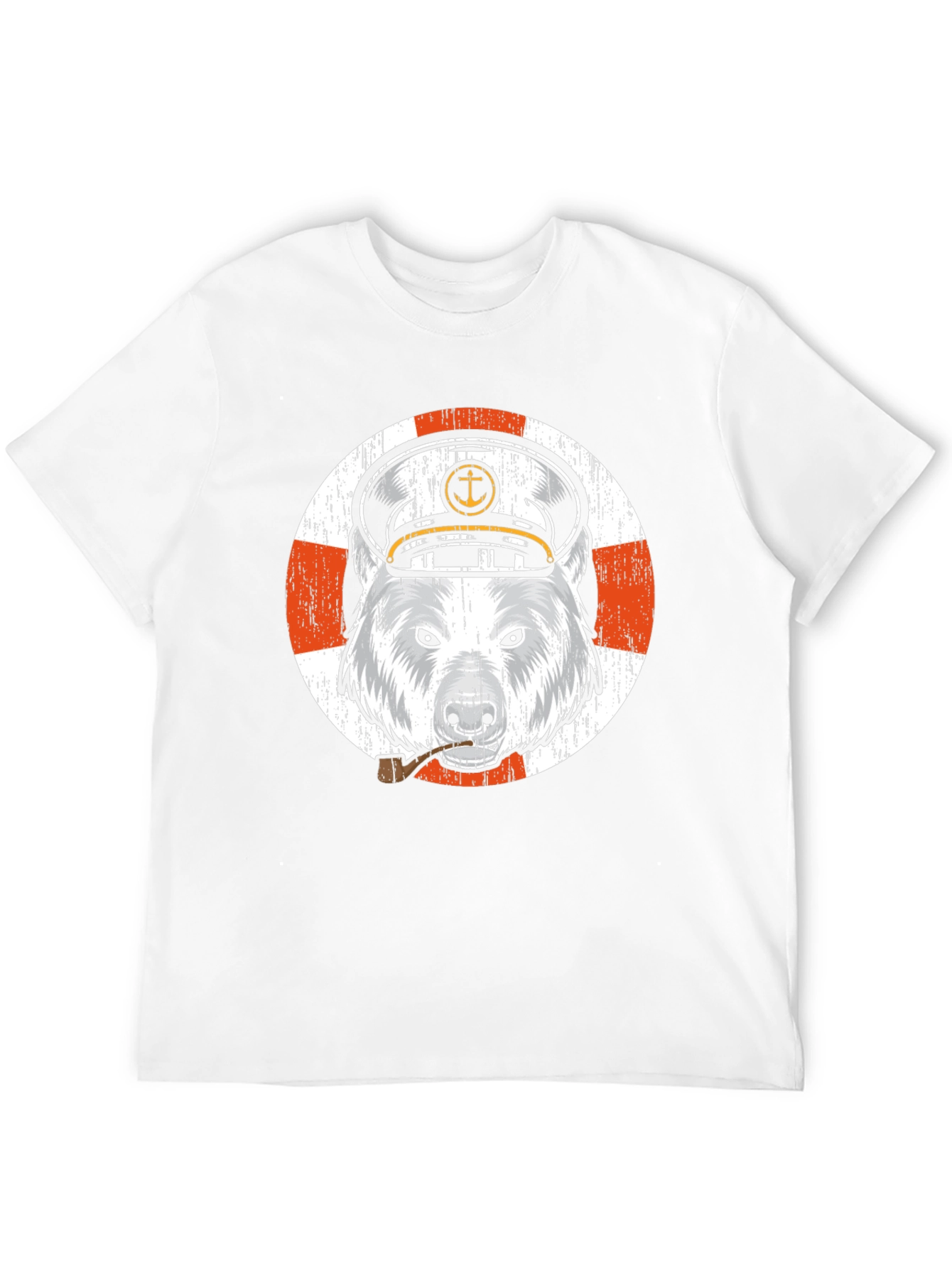 Captain Bear T-Shirt - Nautical Theme