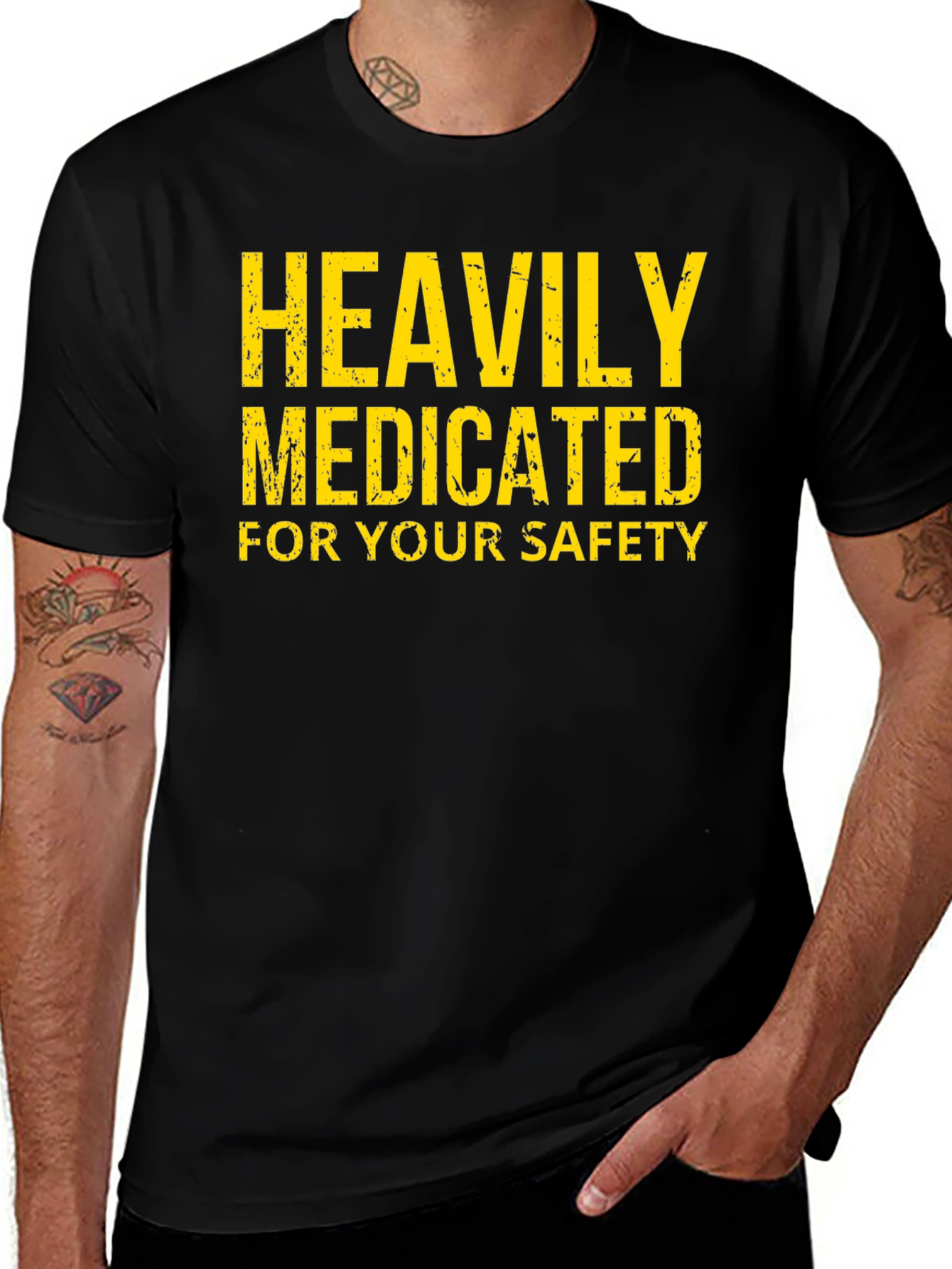Heavily Medicated Funny T-Shirt