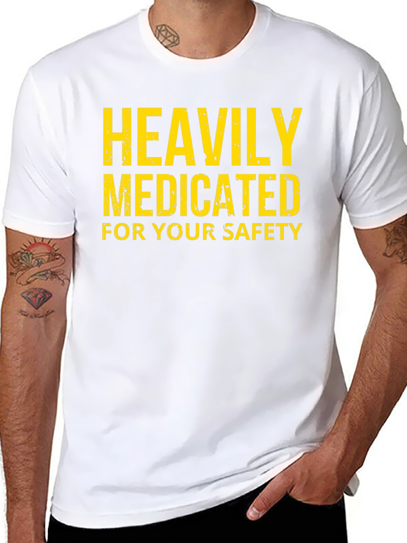 Heavily Medicated Funny T-Shirt