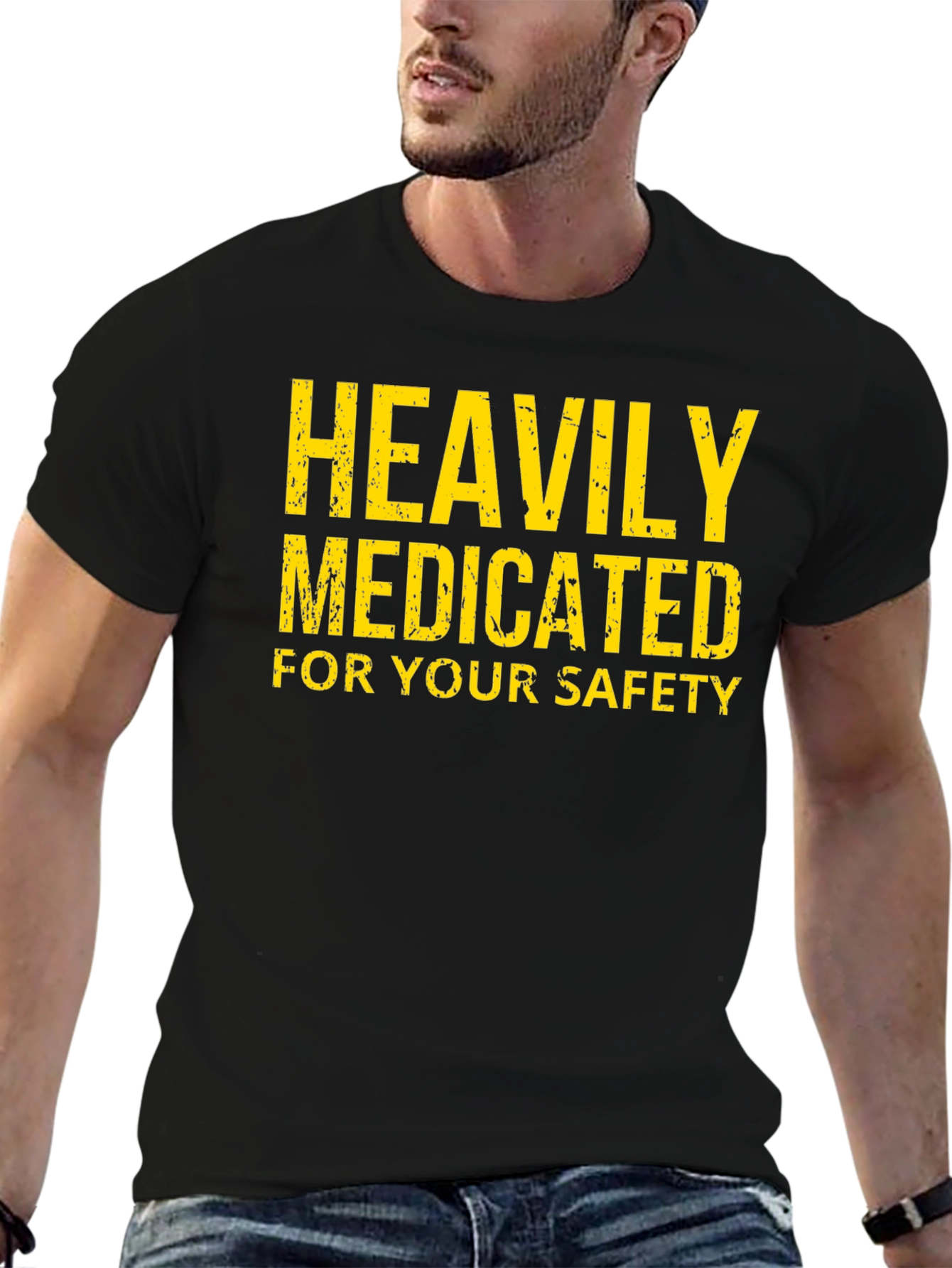 Heavily Medicated Funny T-Shirt