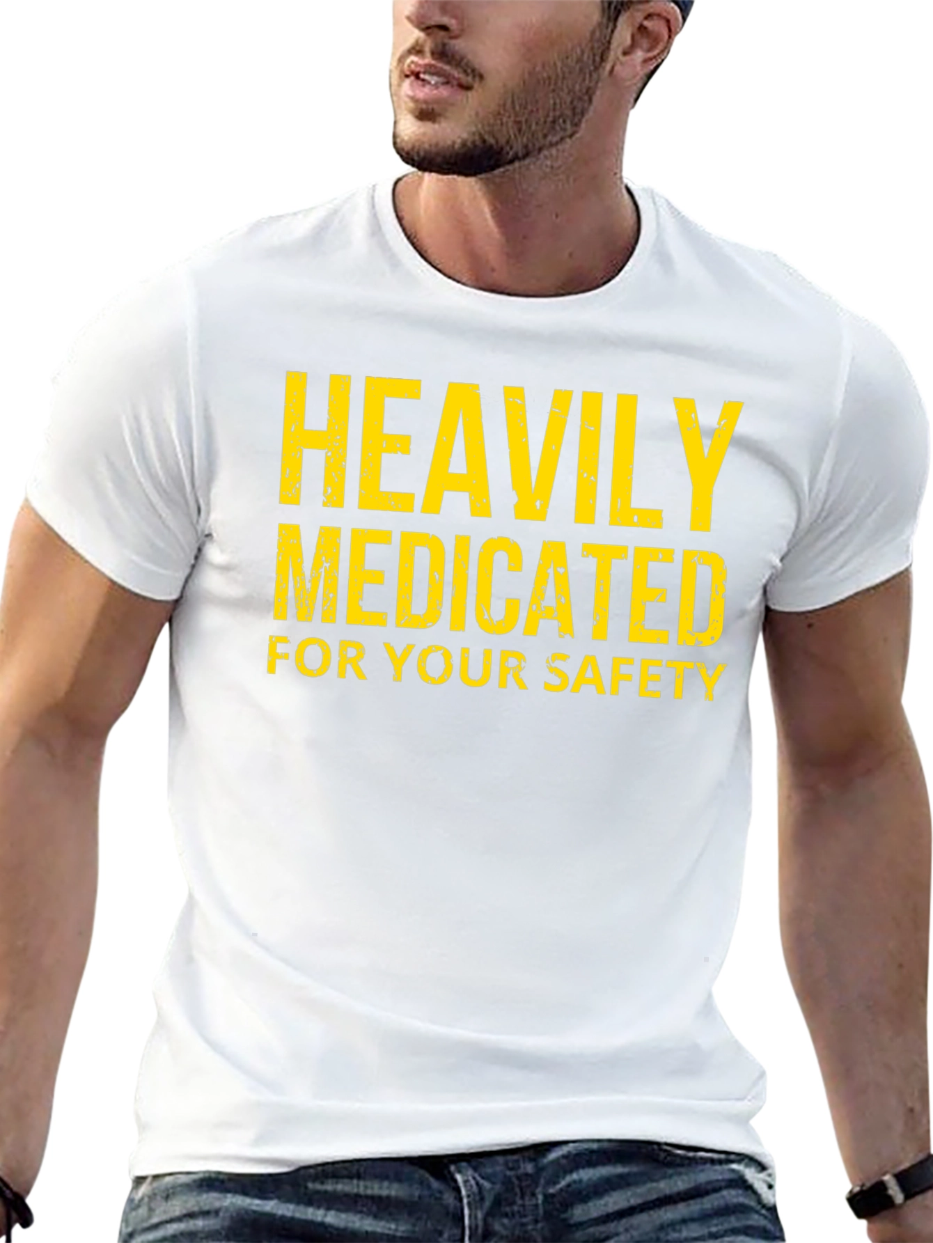 Heavily Medicated Funny T-Shirt