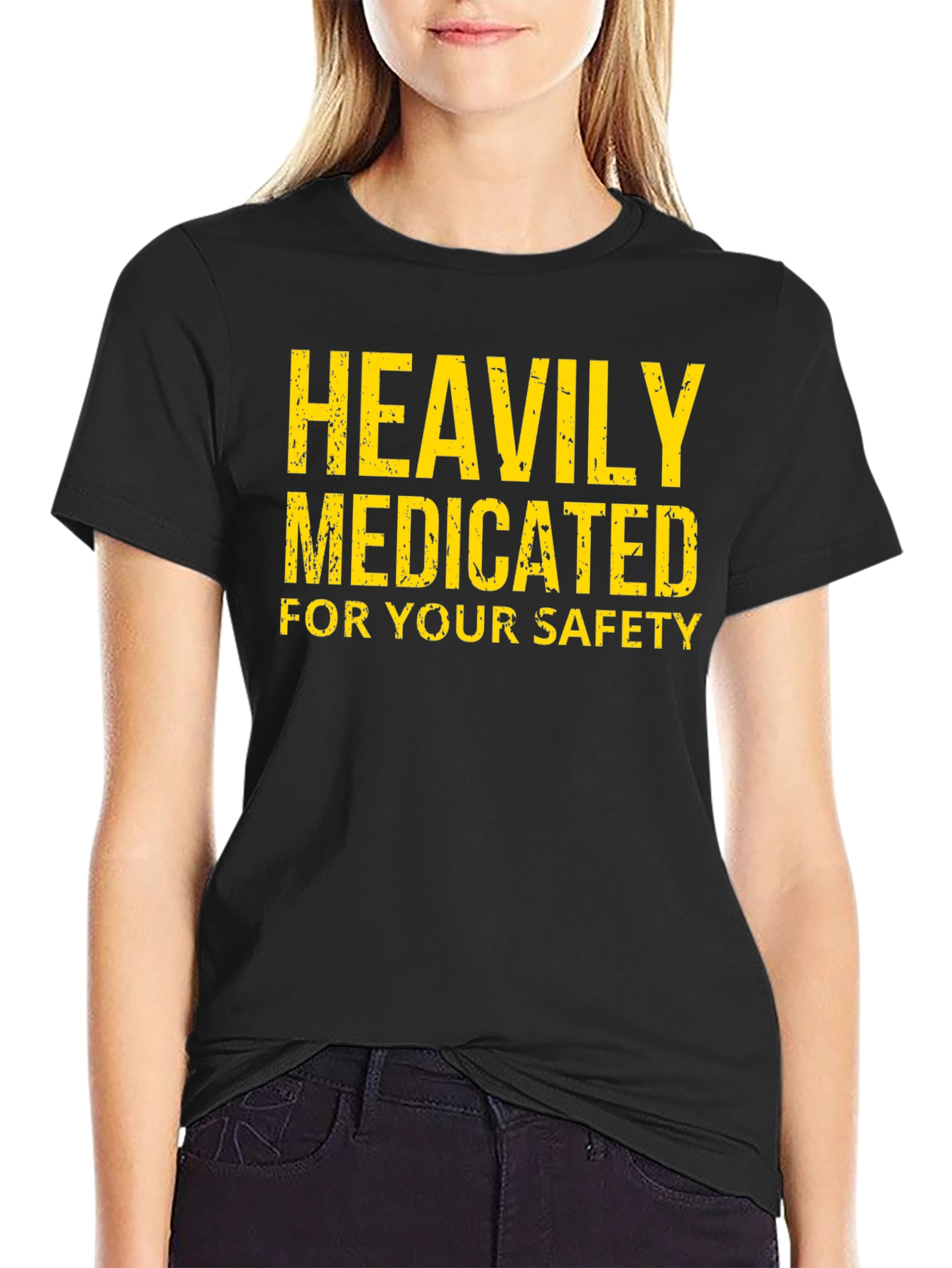 Heavily Medicated Funny T-Shirt