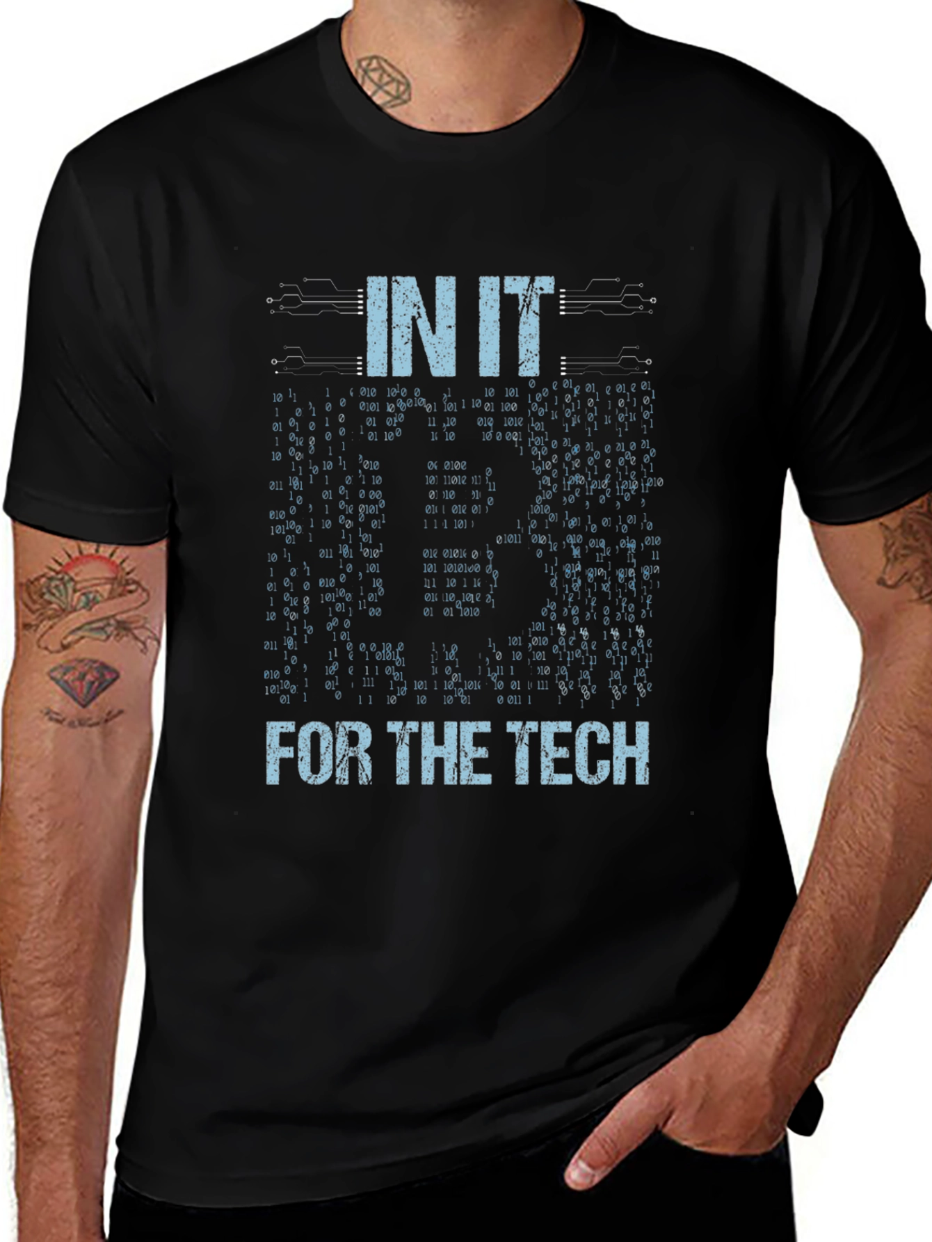 In It For The Tech Bitcoin T-Shirt