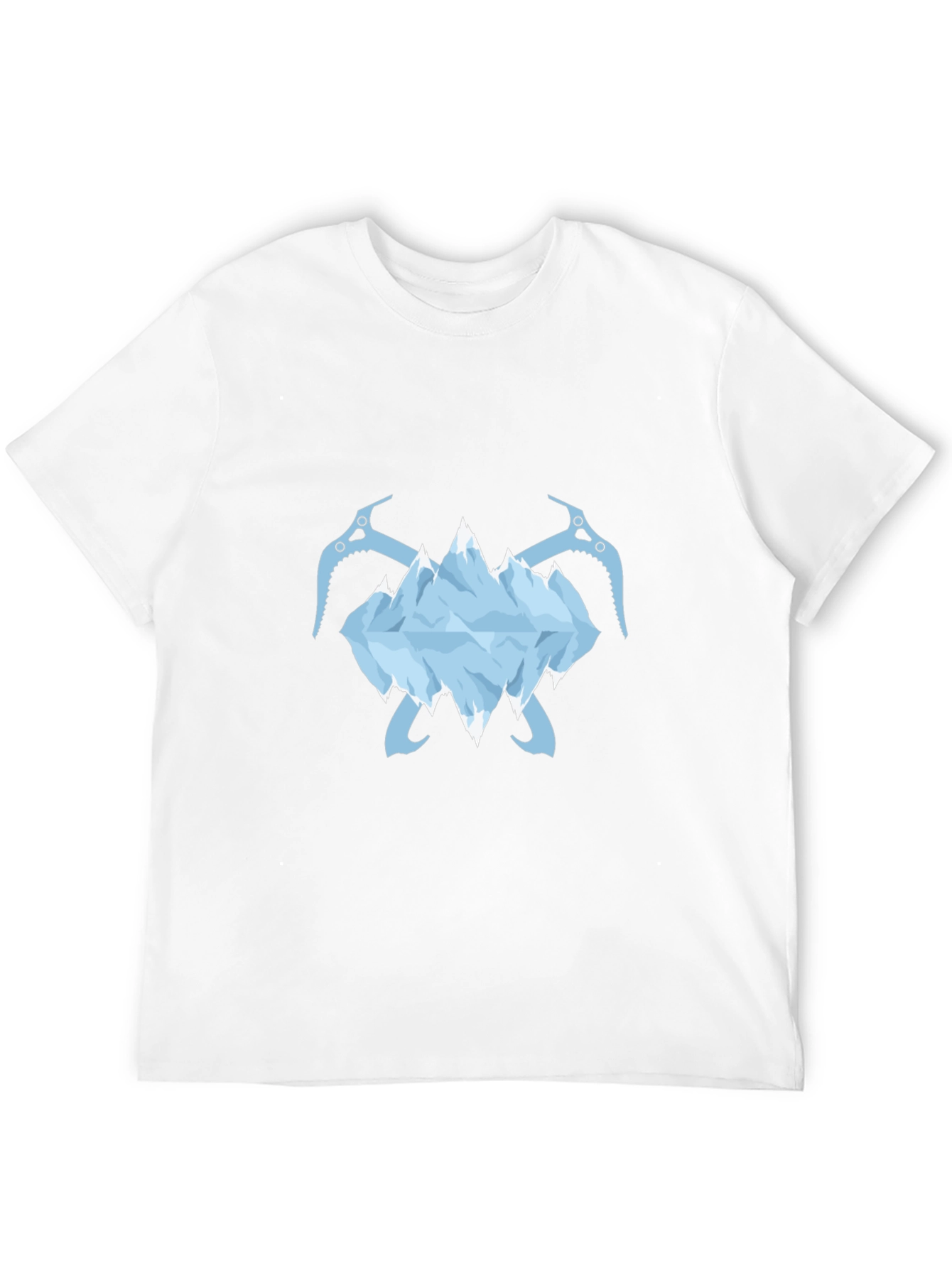 Ice Mountain & Axe Graphic Tee - Black