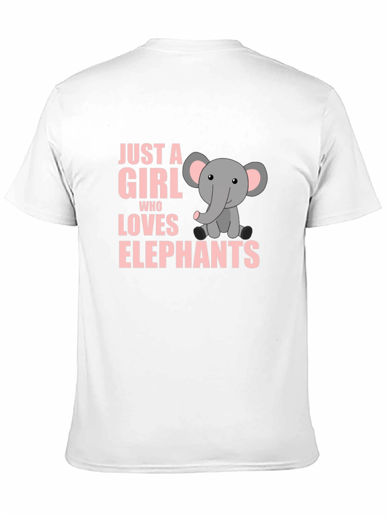 Just A Girl Who Loves Elephants T-Shirt