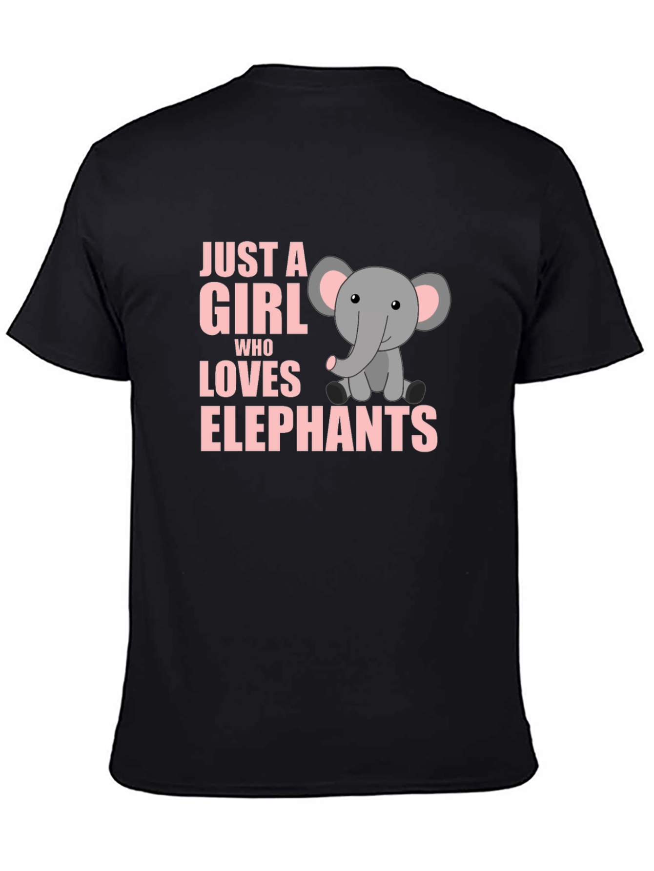Just A Girl Who Loves Elephants T-Shirt