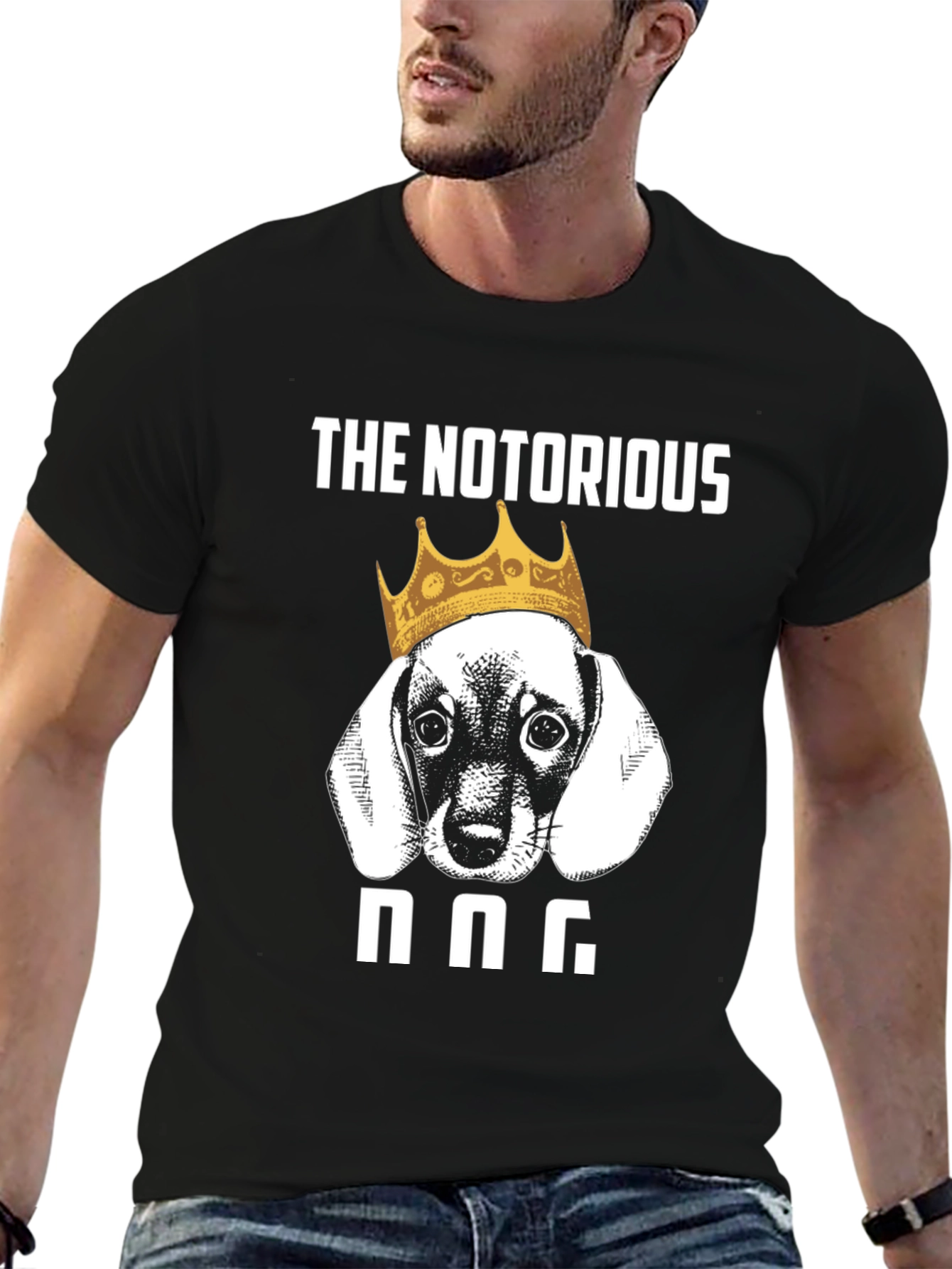 The Notorious DOG T-Shirt - Funny Dachshund Tee