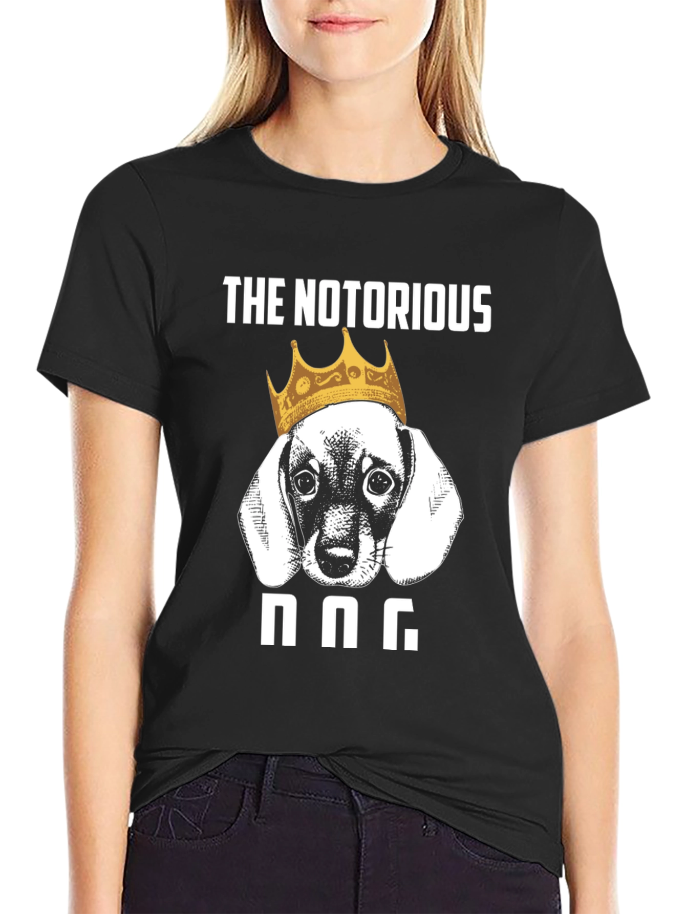 The Notorious DOG T-Shirt - Funny Dachshund Tee
