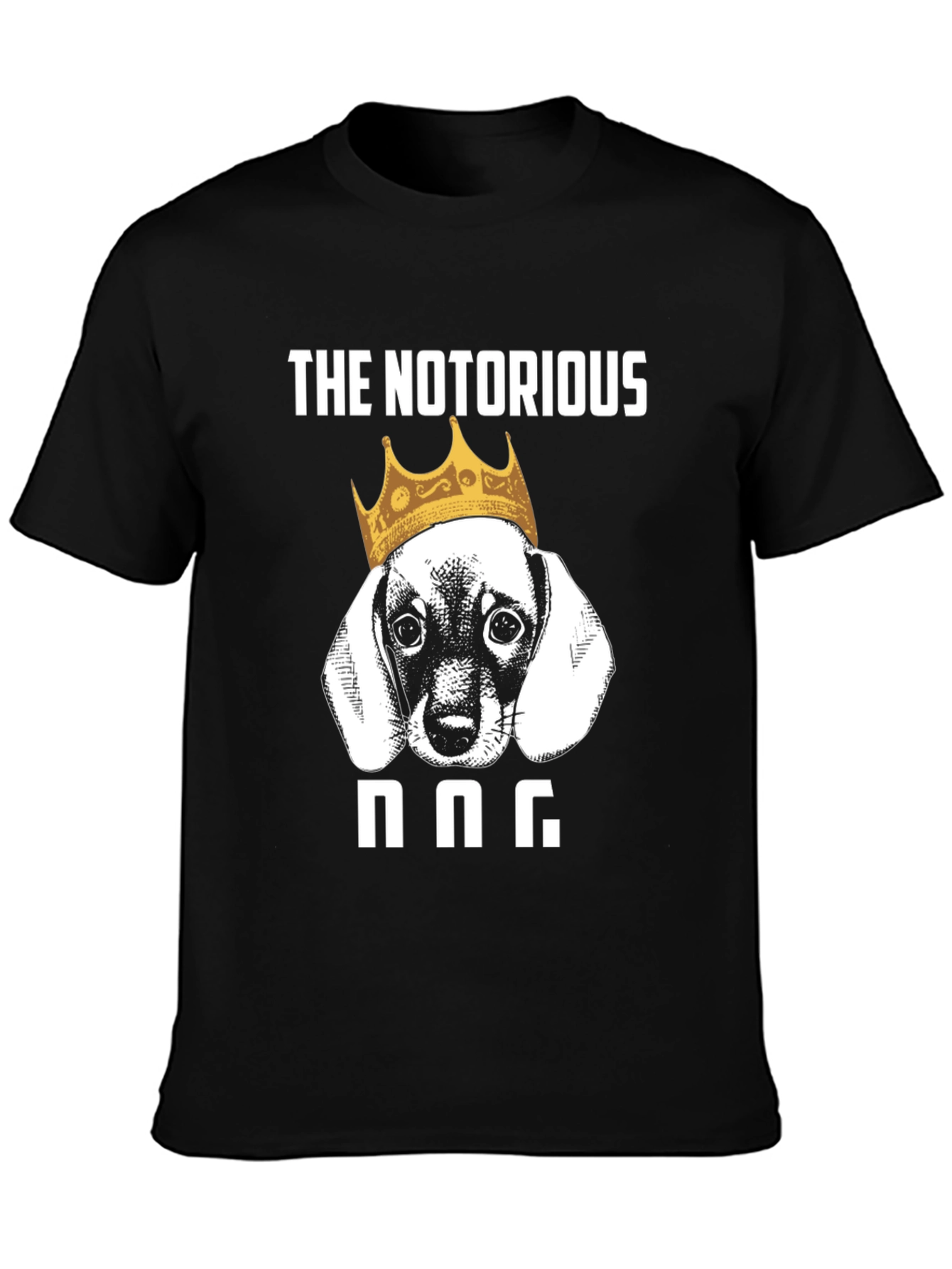 The Notorious DOG T-Shirt - Funny Dachshund Tee