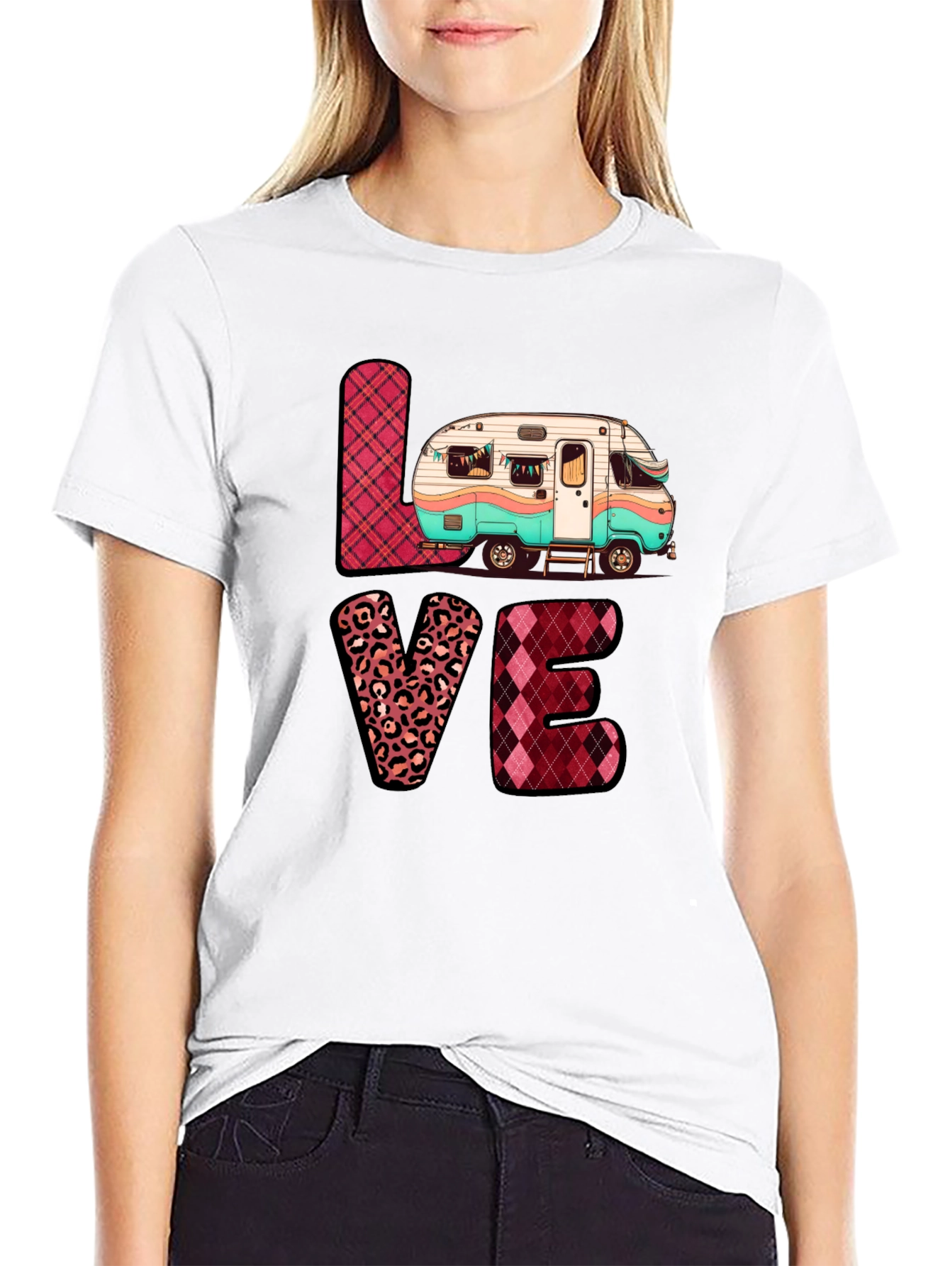 LOVE Camping T-Shirt: Camper Graphic Tee