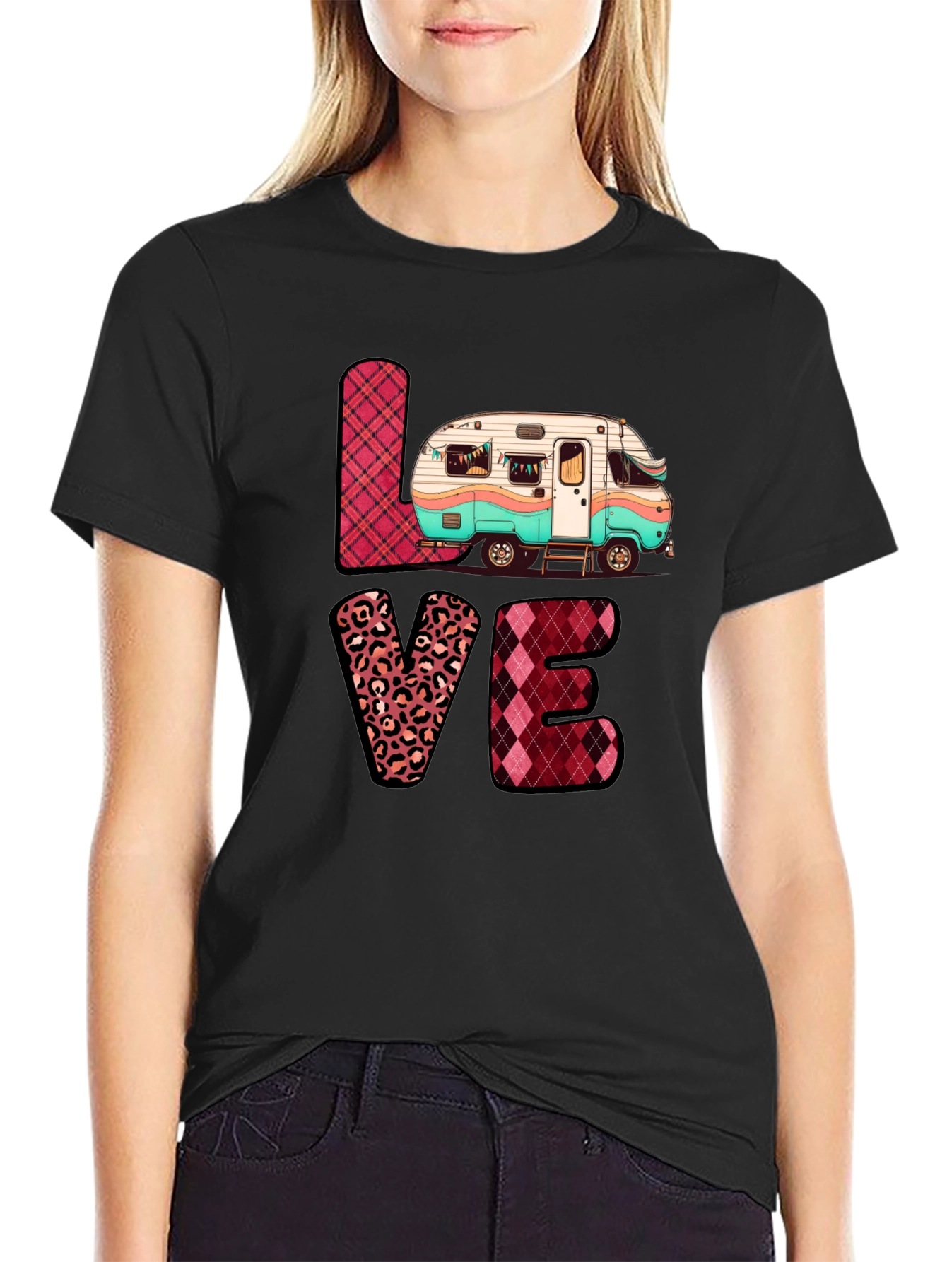 LOVE Camping T-Shirt: Camper Graphic Tee
