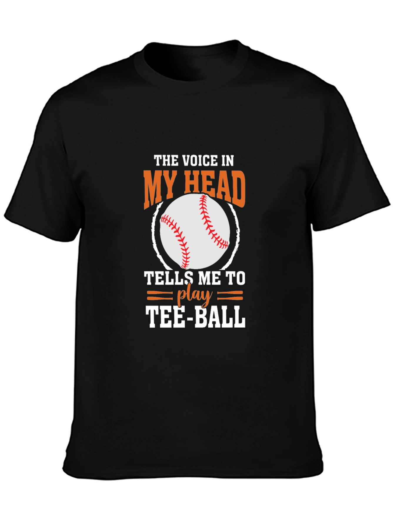 Funny Tee-Ball T-Shirt for Baseball Lovers