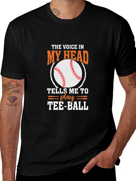 Funny Tee-Ball T-Shirt for Baseball Lovers