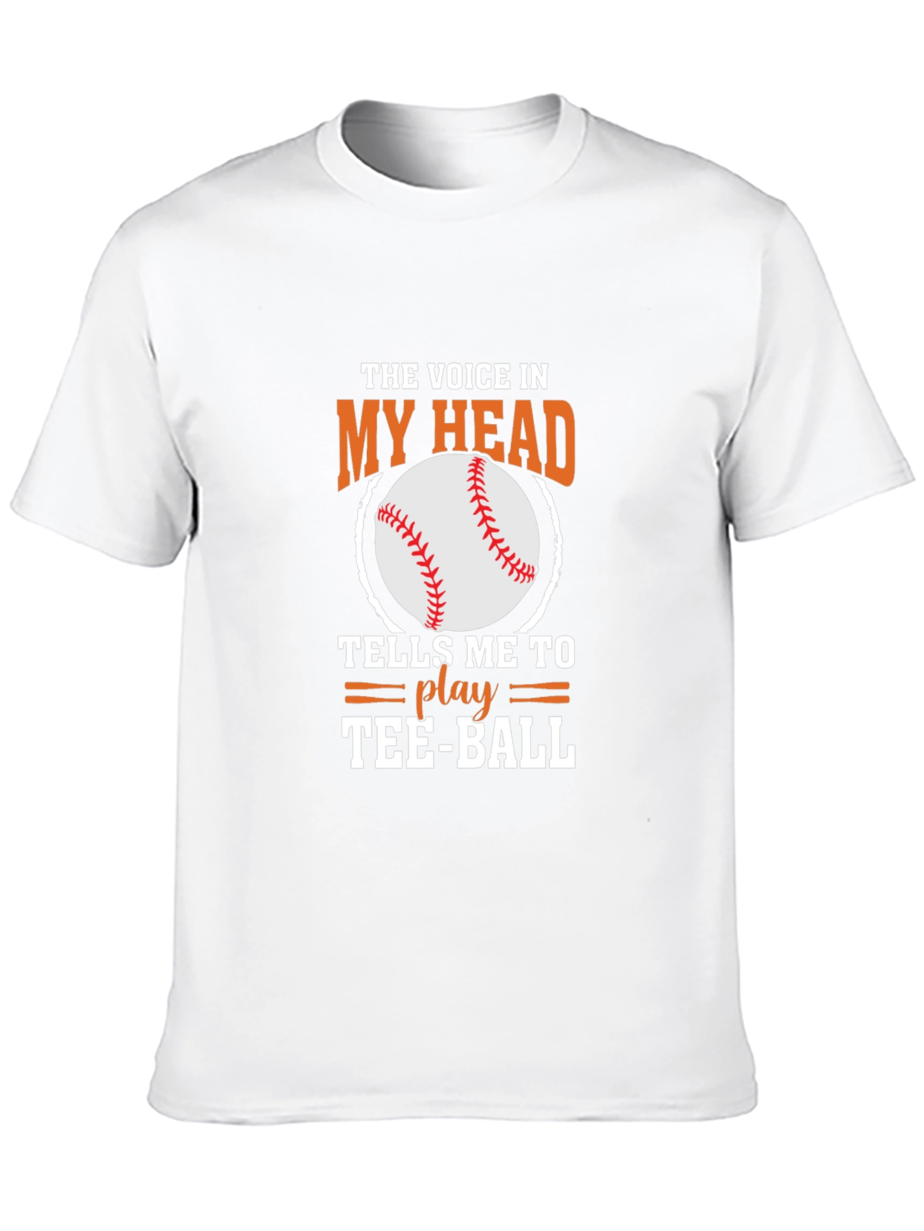 Funny Tee-Ball T-Shirt for Baseball Lovers